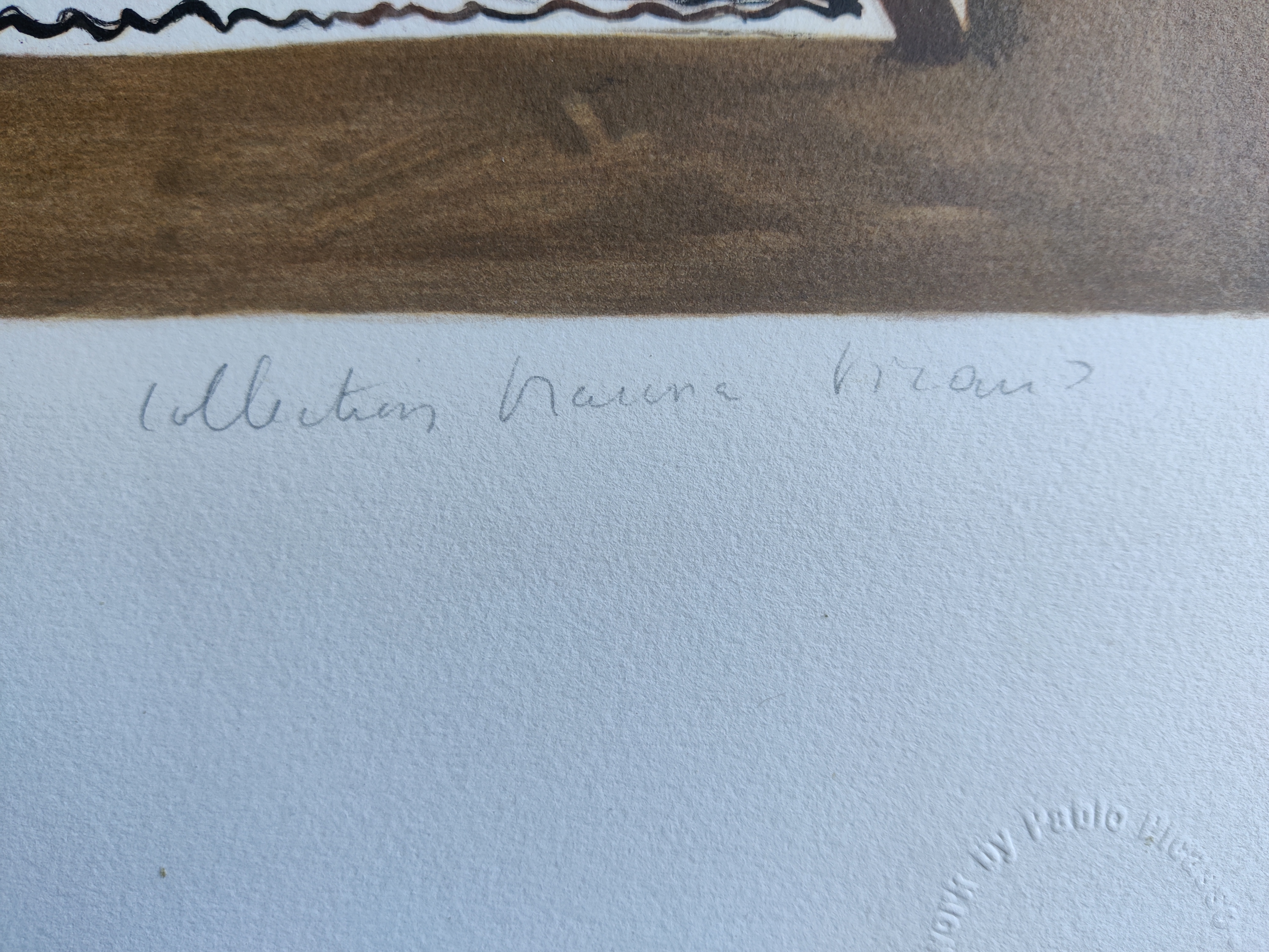 A painting of a table with a vase of flowers and fruit on it.