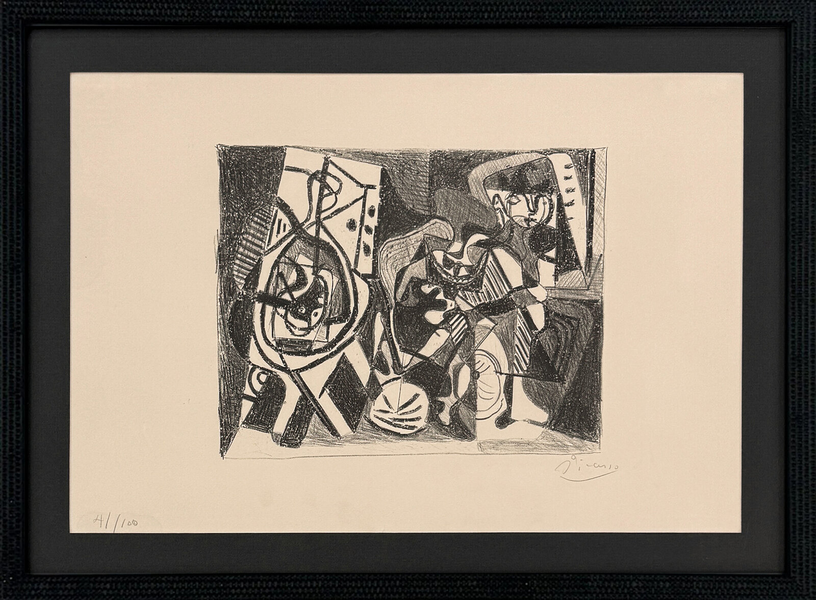 Scene D’Interieur, Bloch 74 by Pablo Picasso, 1926