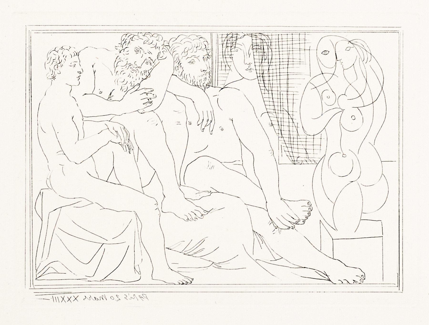 Sculpteurs, Modèles Et Sculpture by Pablo Picasso, 1933