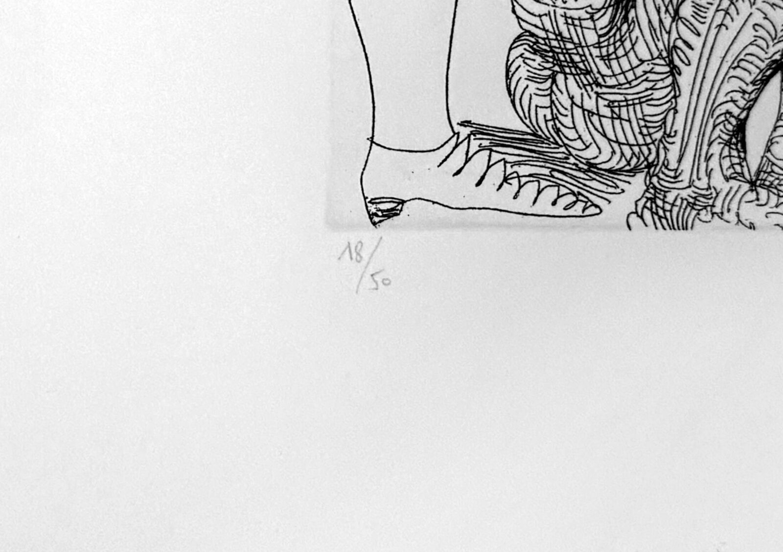 Vieil Homme Avec Magicien Evoquant Trois Odalisques (Bl. 1486, Ba. 1501)