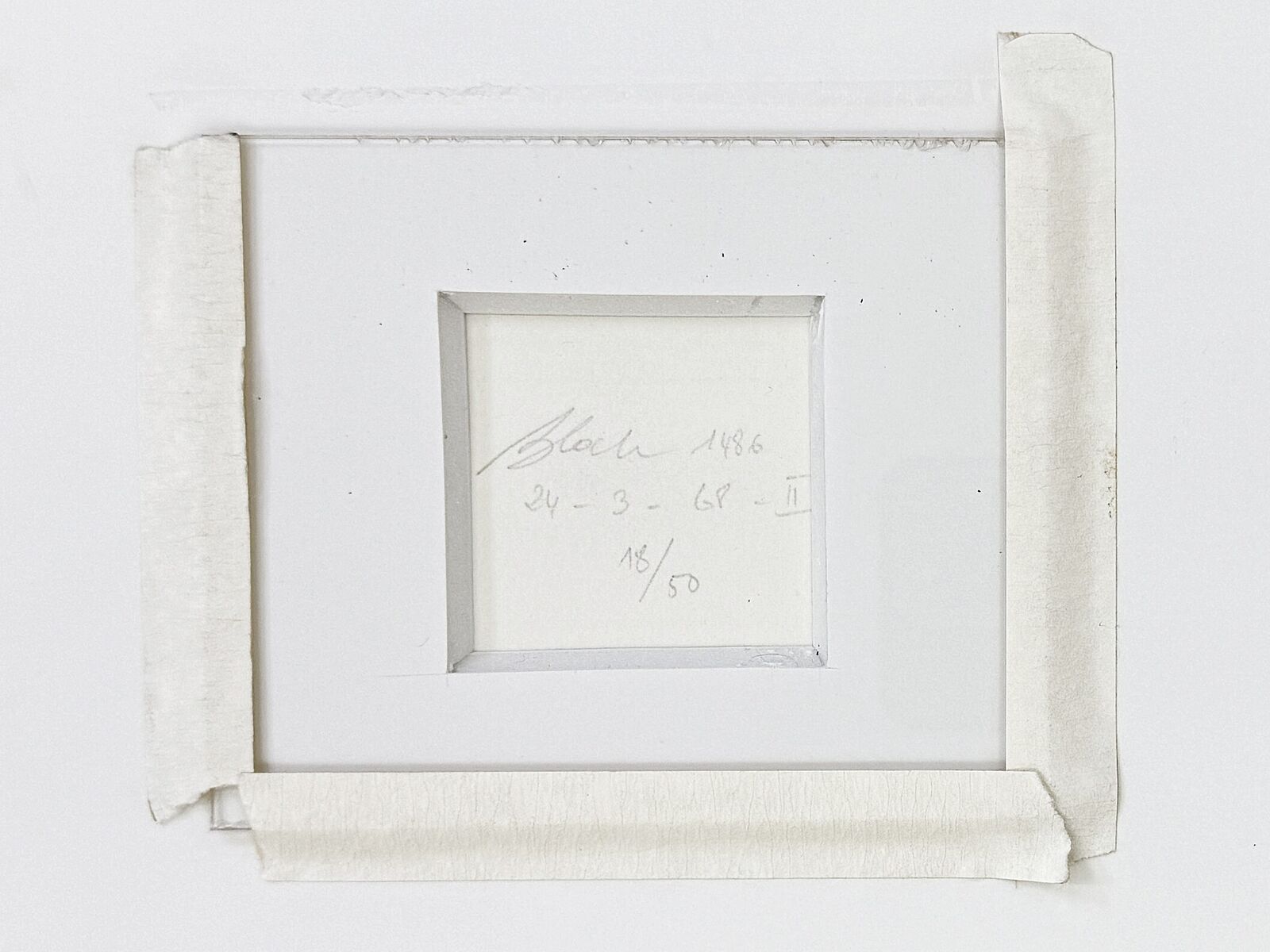 Vieil Homme Avec Magicien Evoquant Trois Odalisques (Bl. 1486, Ba. 1501)