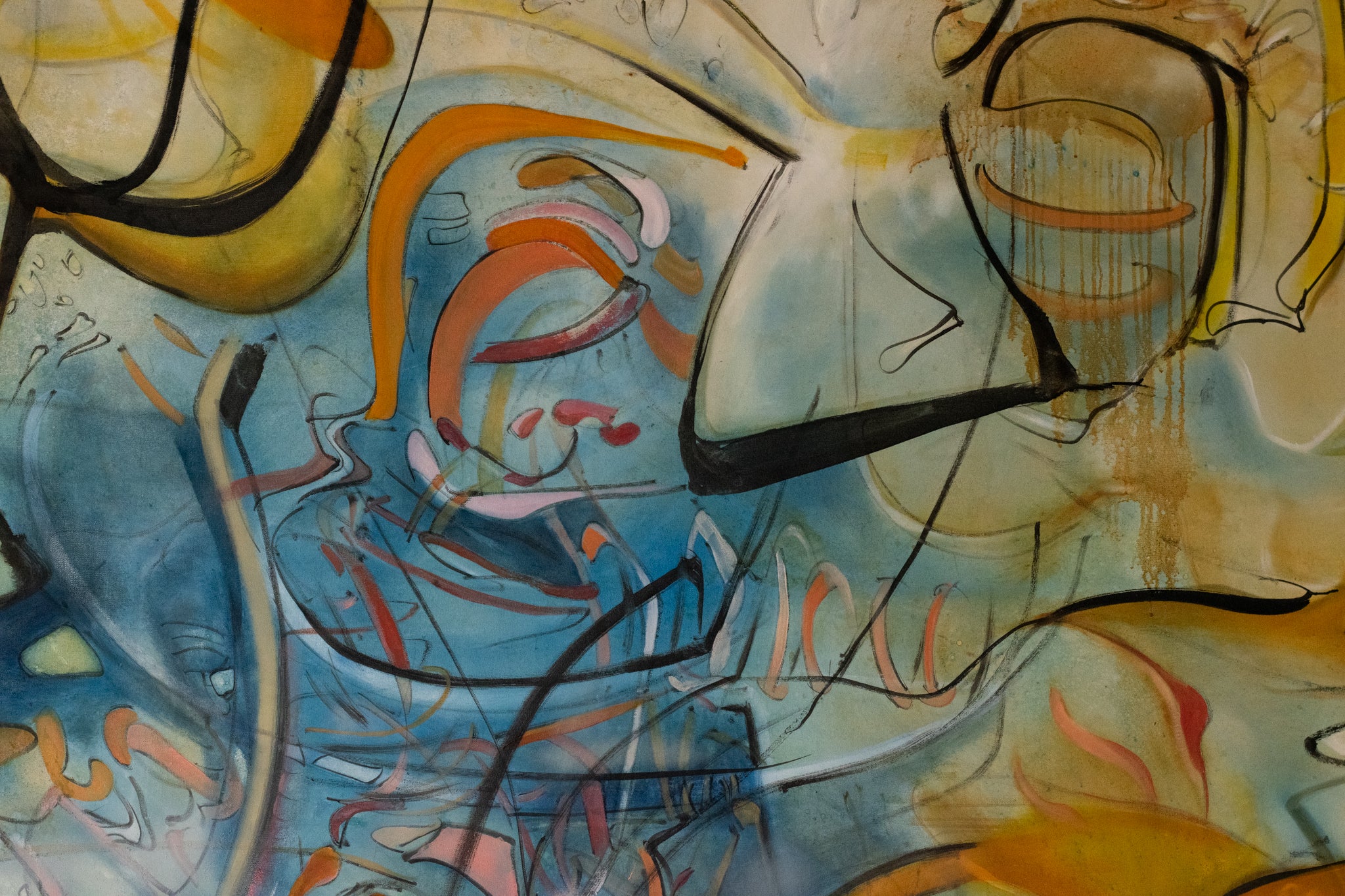 Artwork by Palito Wood, Large Oil on Canvas, Made of Oil on canvas 