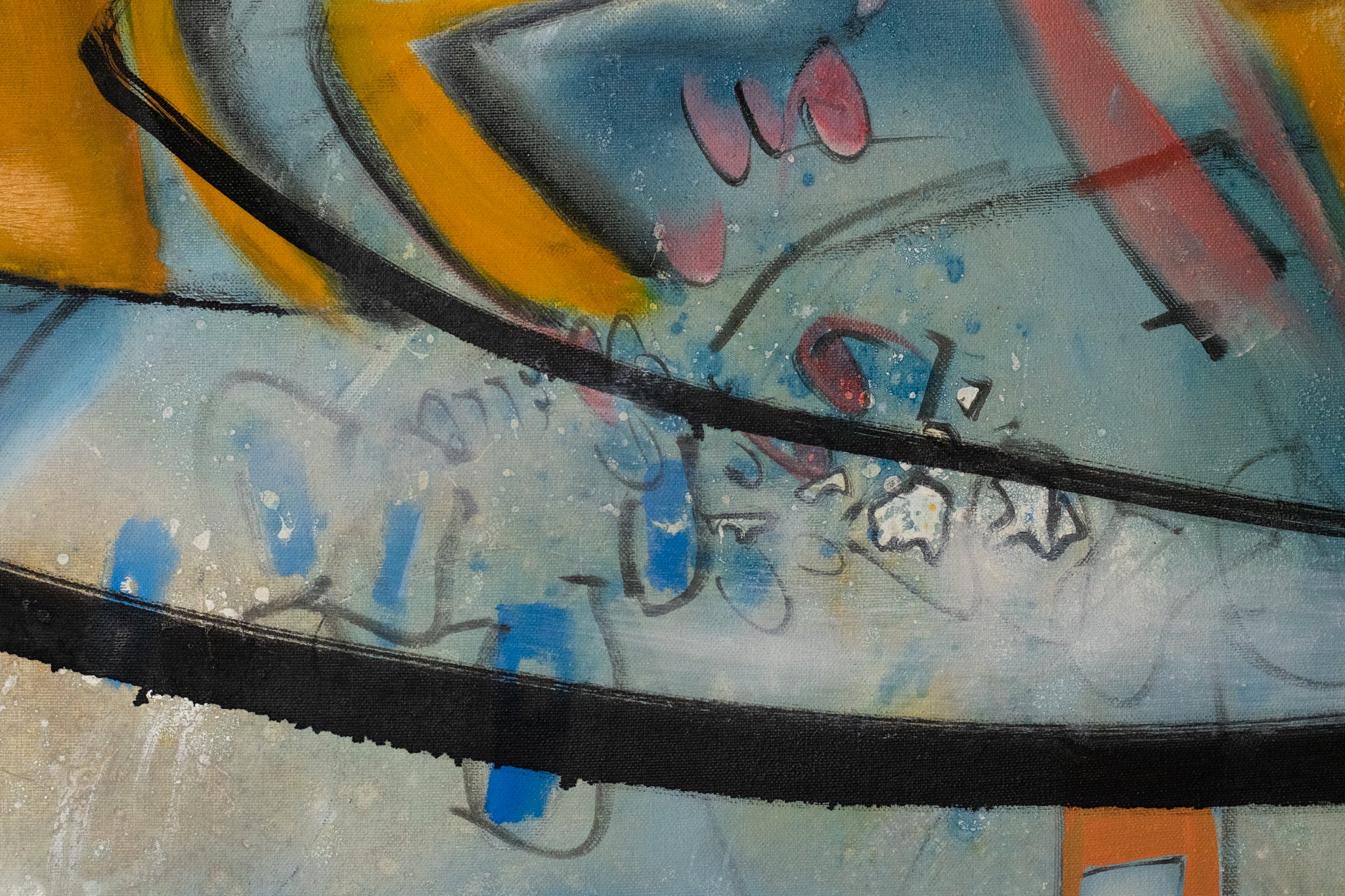 Artwork by Palito Wood, Large Oil on Canvas, Made of Oil on canvas 