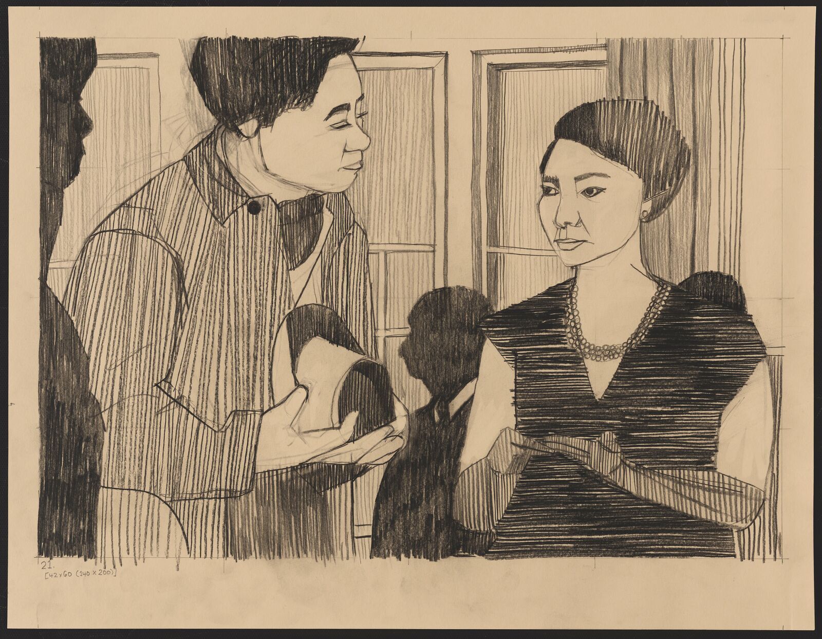 Study-Scene 21 by Pamela Sunstrum, 2024