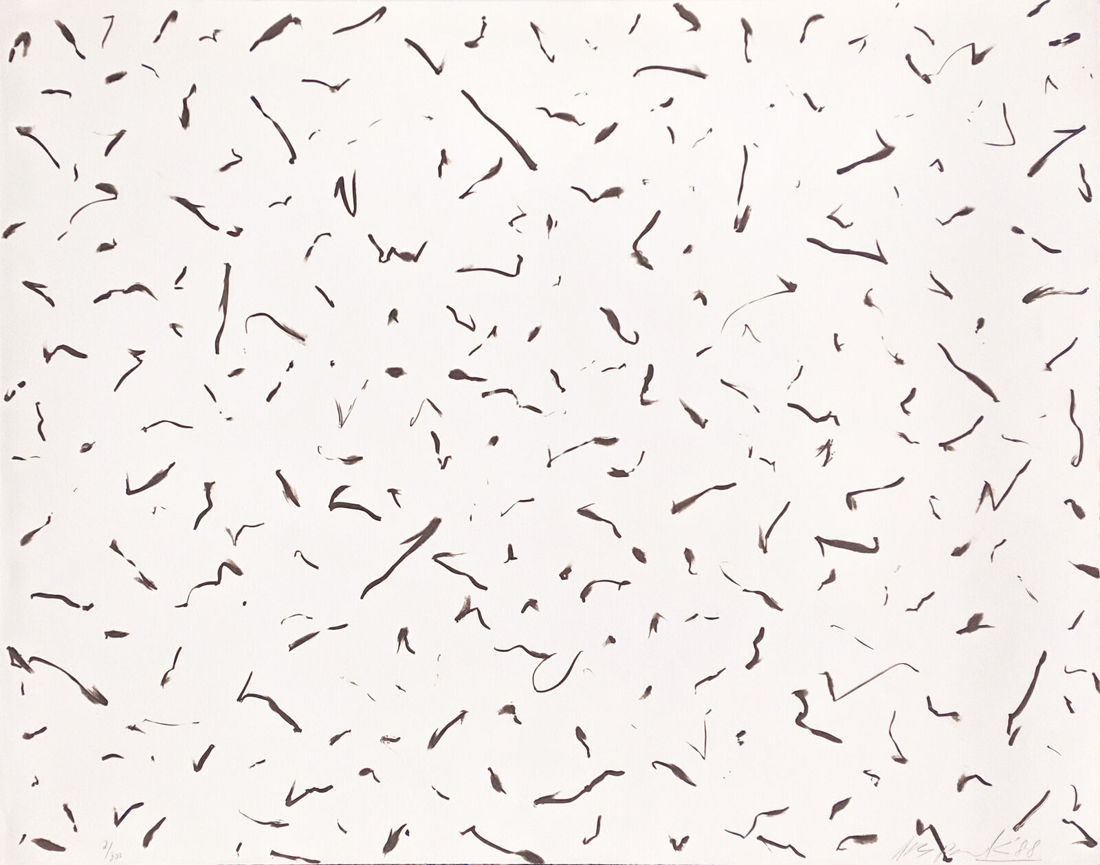ECRITURE by Park Seo-bo, 1988