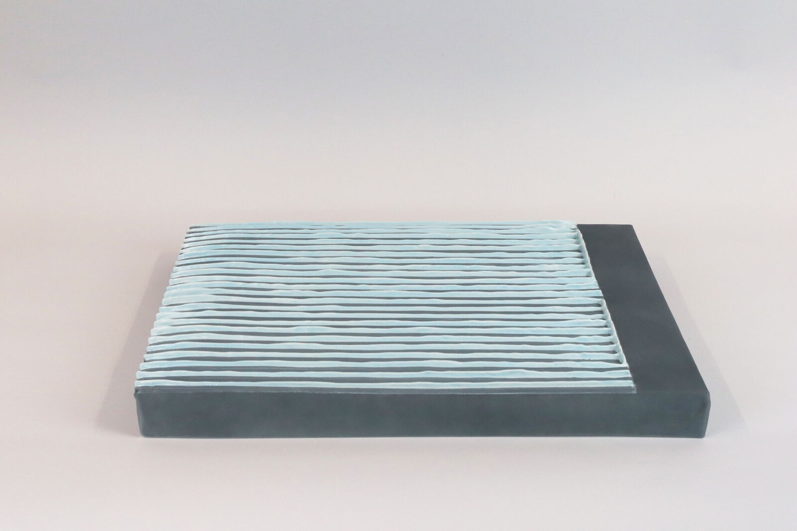 Artwork by Park Seo-bo, Écritures, Made of Relief on porcelain 