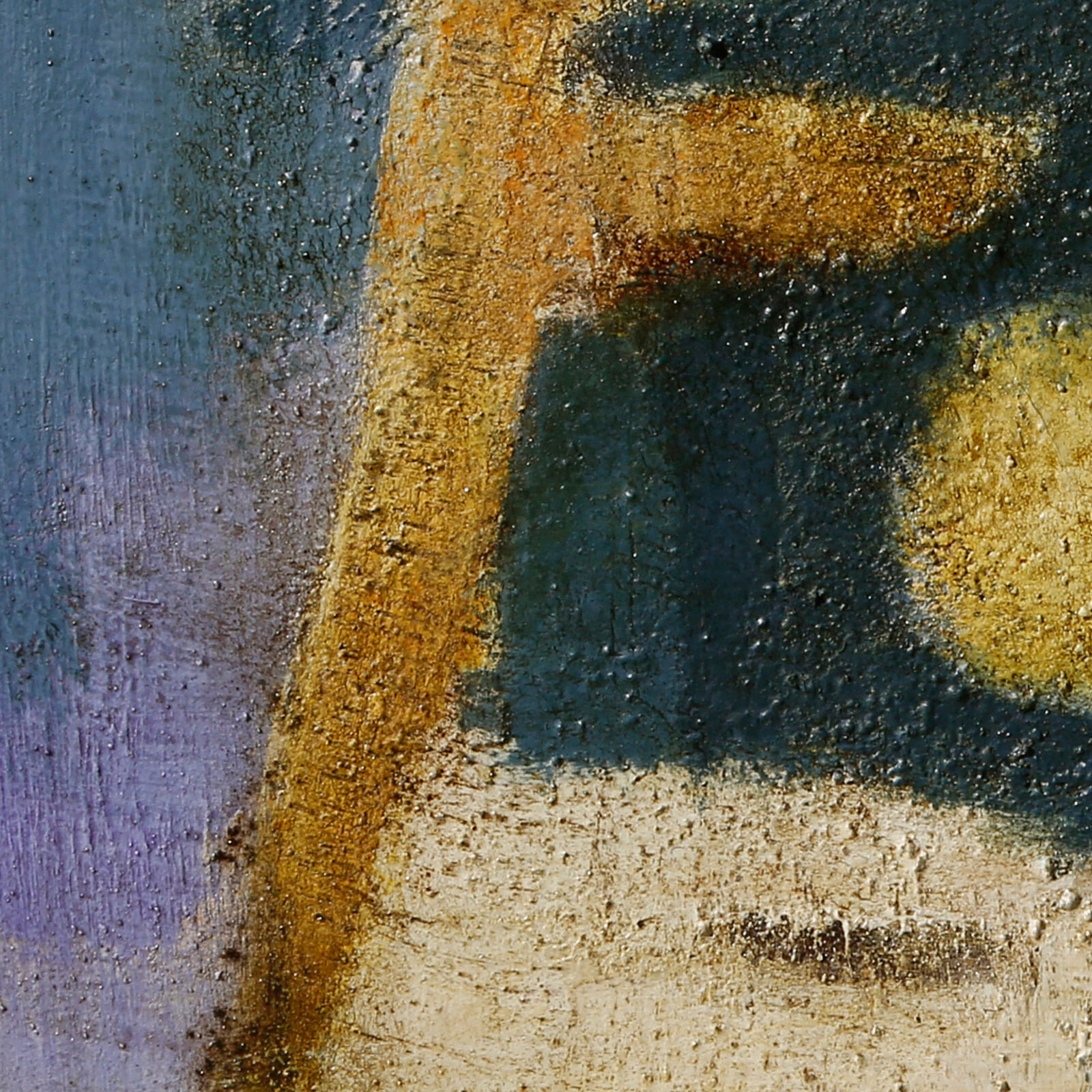 Artwork by Parris Jaru, Beachside Accommodations, Made of Oil and pigment on canvas 