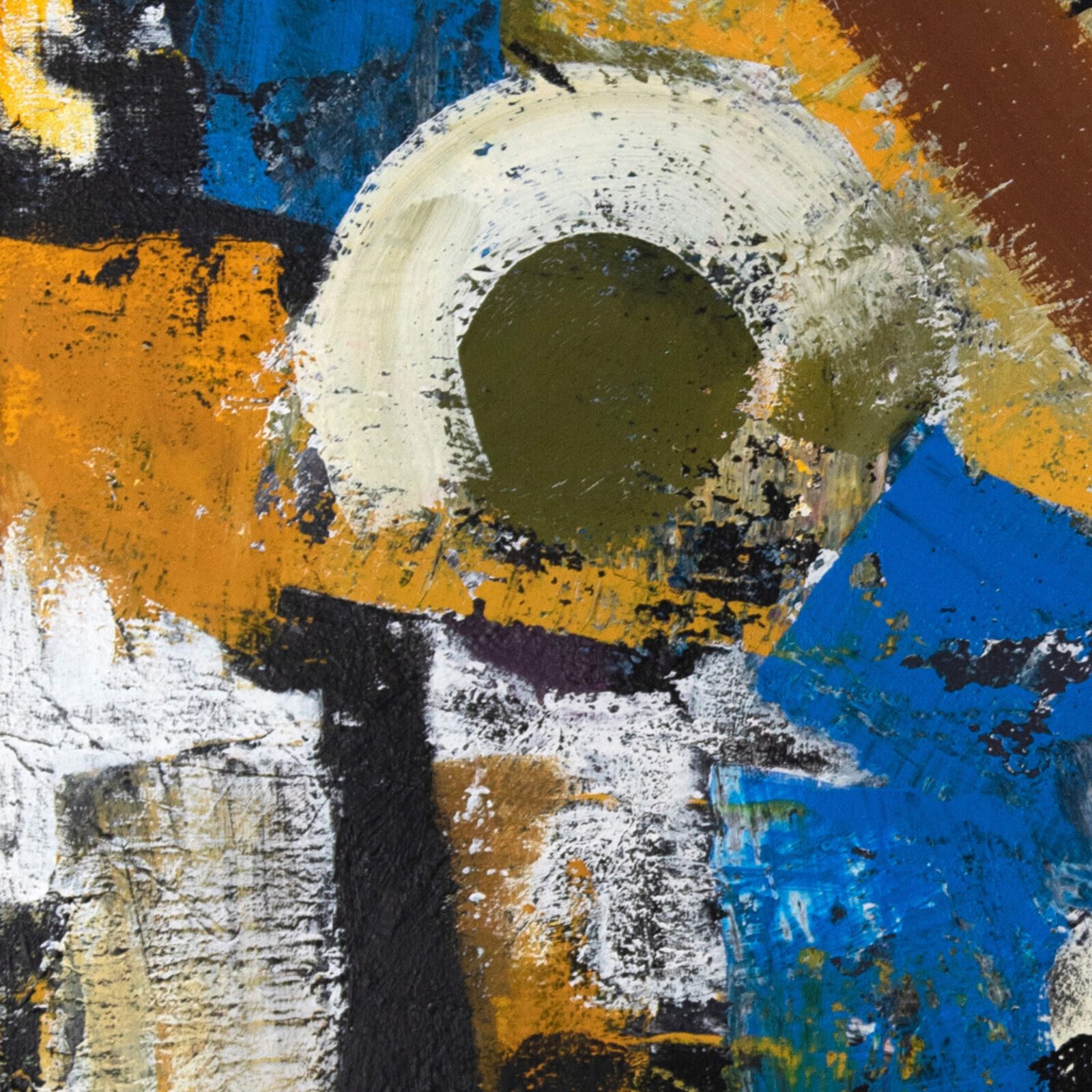 Artwork by Parris Jaru, Trip Wire, Made of Oil on Canvas 