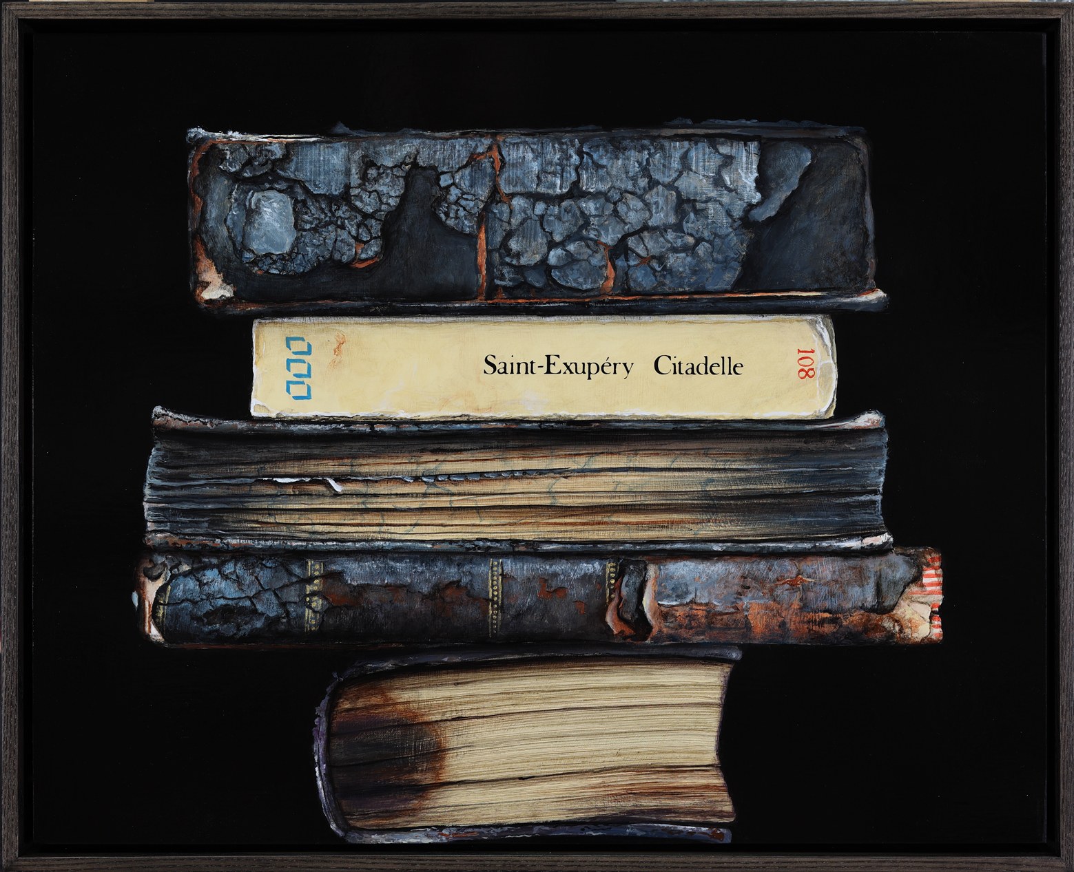 Artwork by Paul Béliveau, Autodafé XXV, Made of Acrylic on canvas 