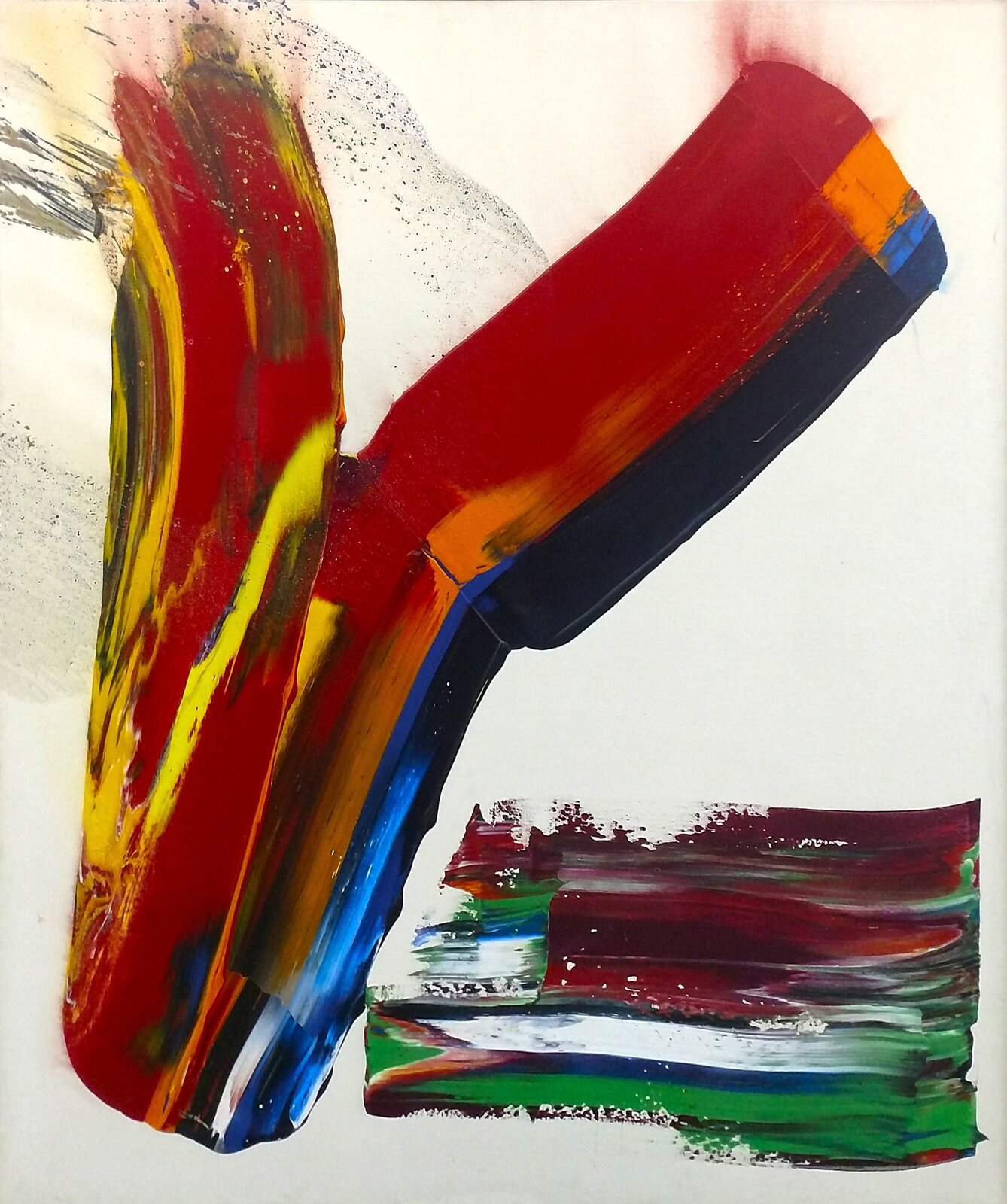 Phenomena Cross Wind Alternate by Paul Jenkins, 1980