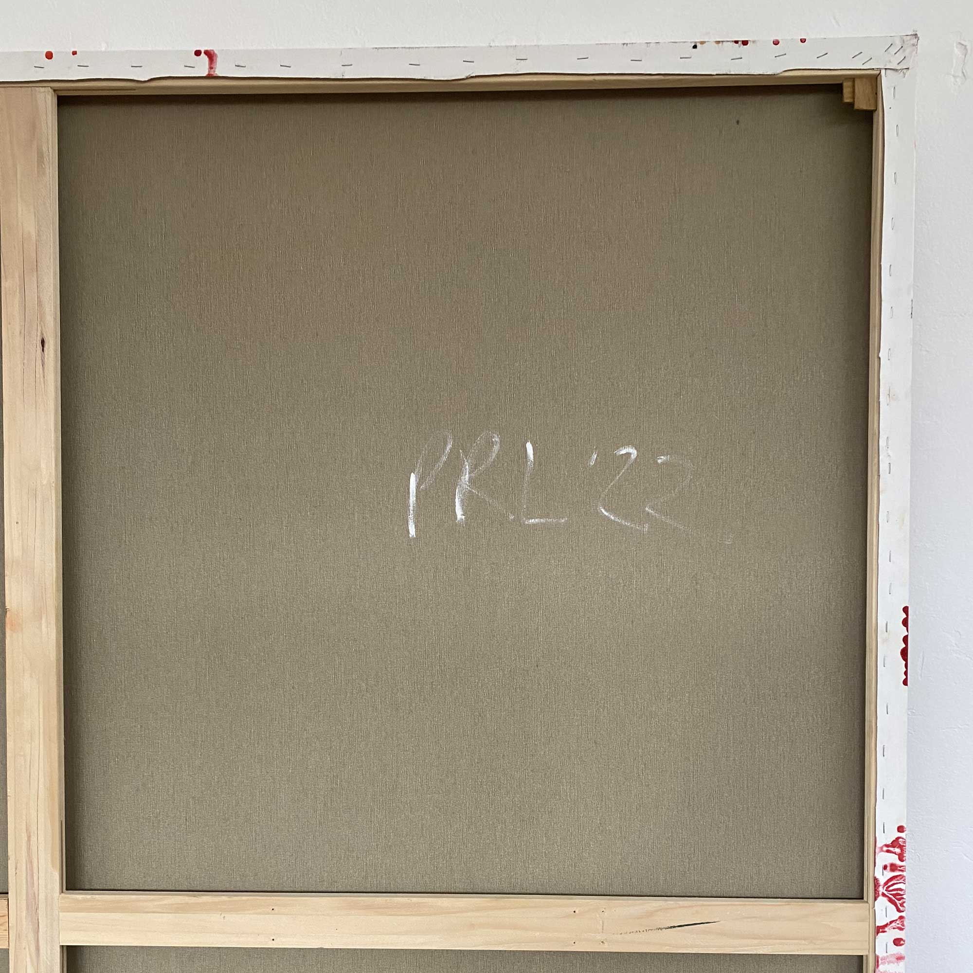 Artwork by Paul Landauer, Helen's Paradise, Made of Earth, oil and Acrylic on canvas 