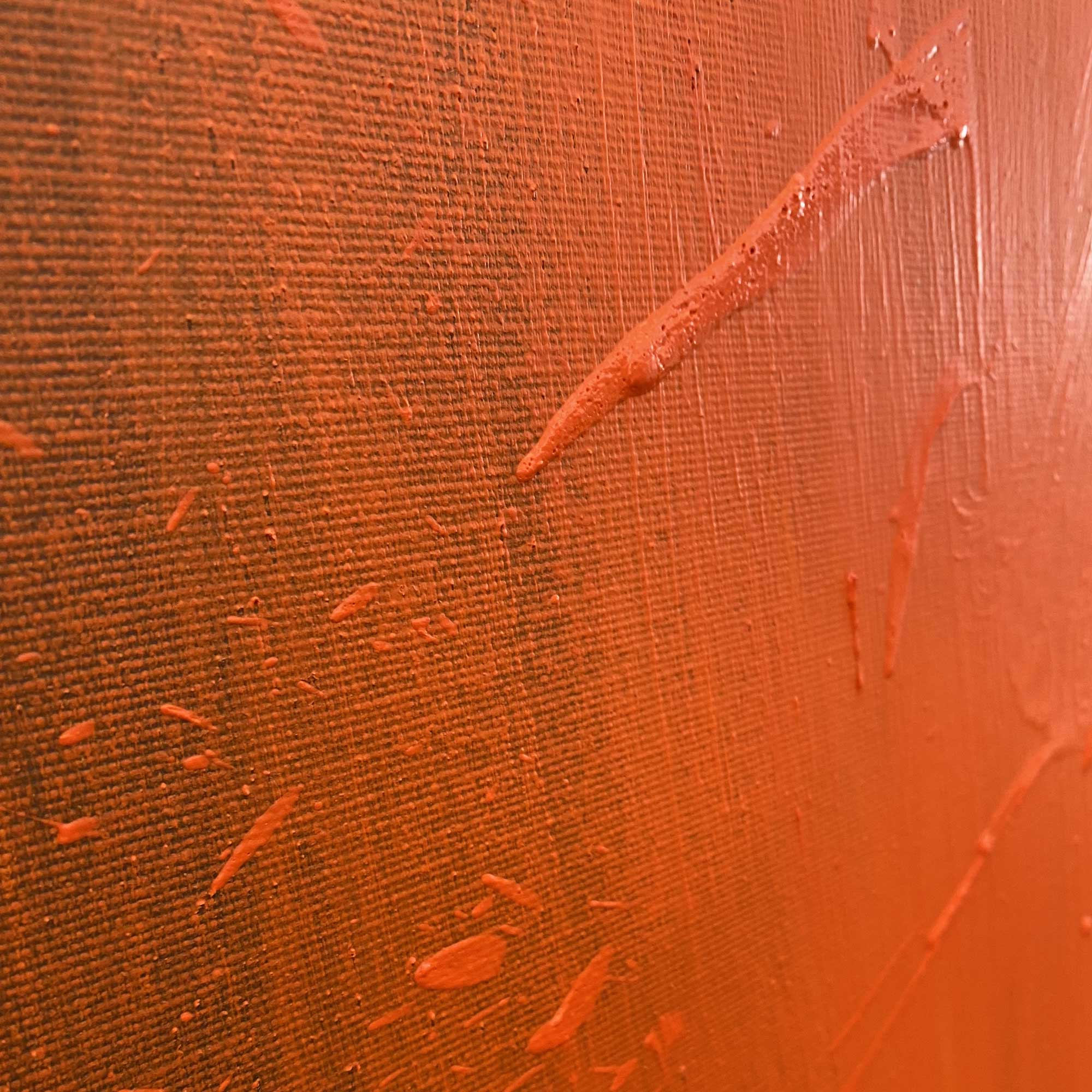 Artwork by Paul Landauer, The Bridge No1, Made of Oil and earth on canvas 