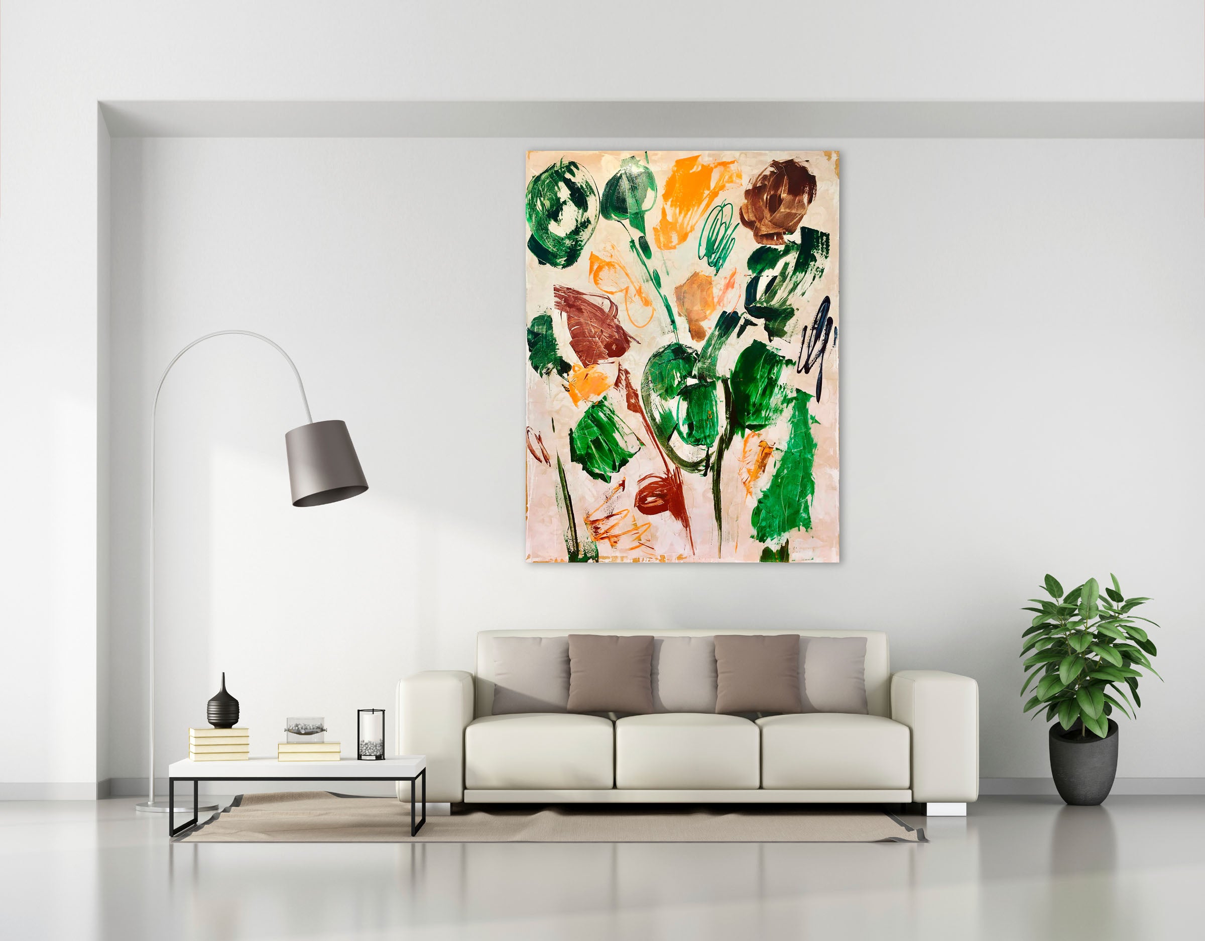 Artwork by Paul Landauer, Untitled (No 5), Made of Acrylic on canvas 