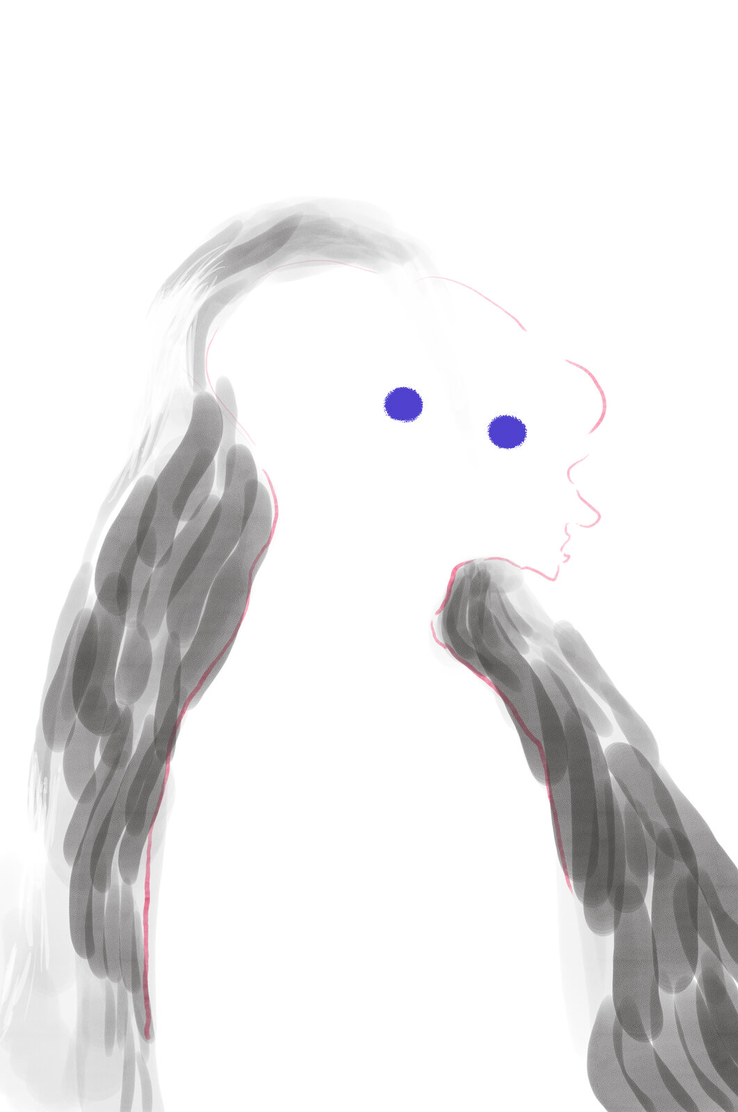 Portrait of a Ghost II by Paul Maheke, 2021