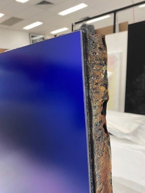 Artwork by Paul Snell, Bleed # 202041, Made of Chromogenic Print Face-mounted 3mm Matte Plexiglas 