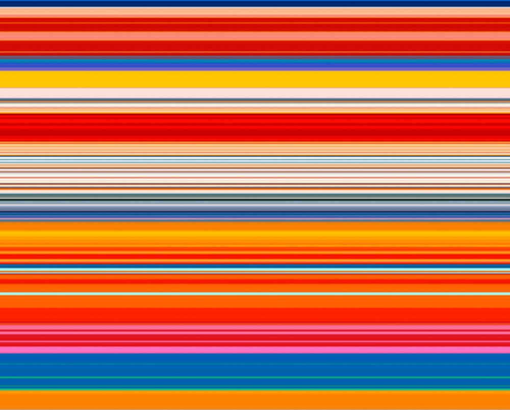 Artwork by Paul Snell, Intersect # 201605, Made of Chromogenic Print Face-mounted 4.5mm Plexiglas 