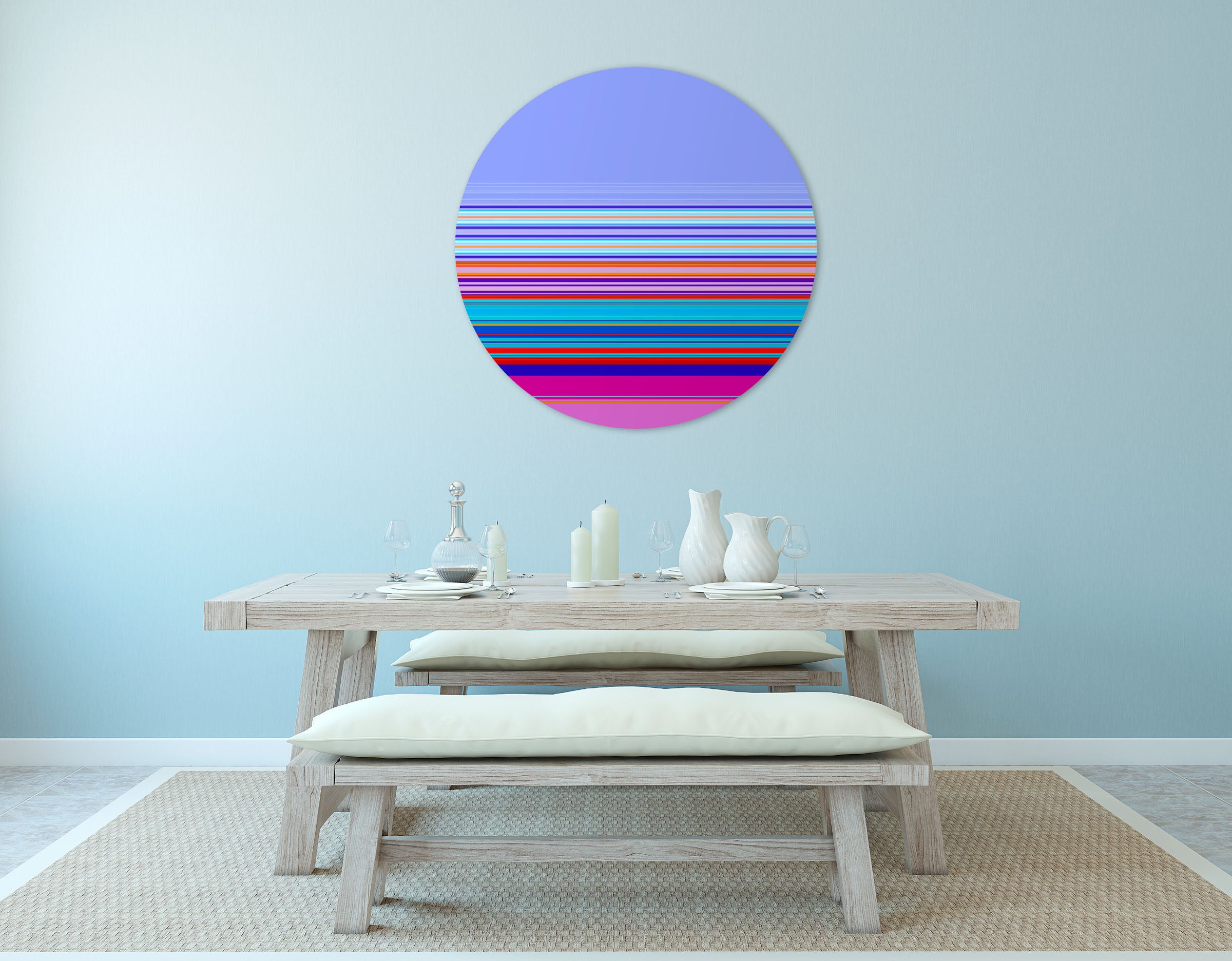 Artwork by Paul Snell, Intersect # 201801, Made of Chromogenic Print Face-mounted 4.5mm Plexiglas 