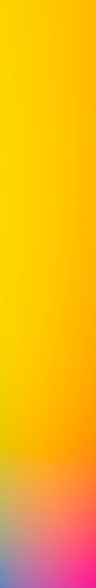 a yellow and pink vertical stripe on a white background