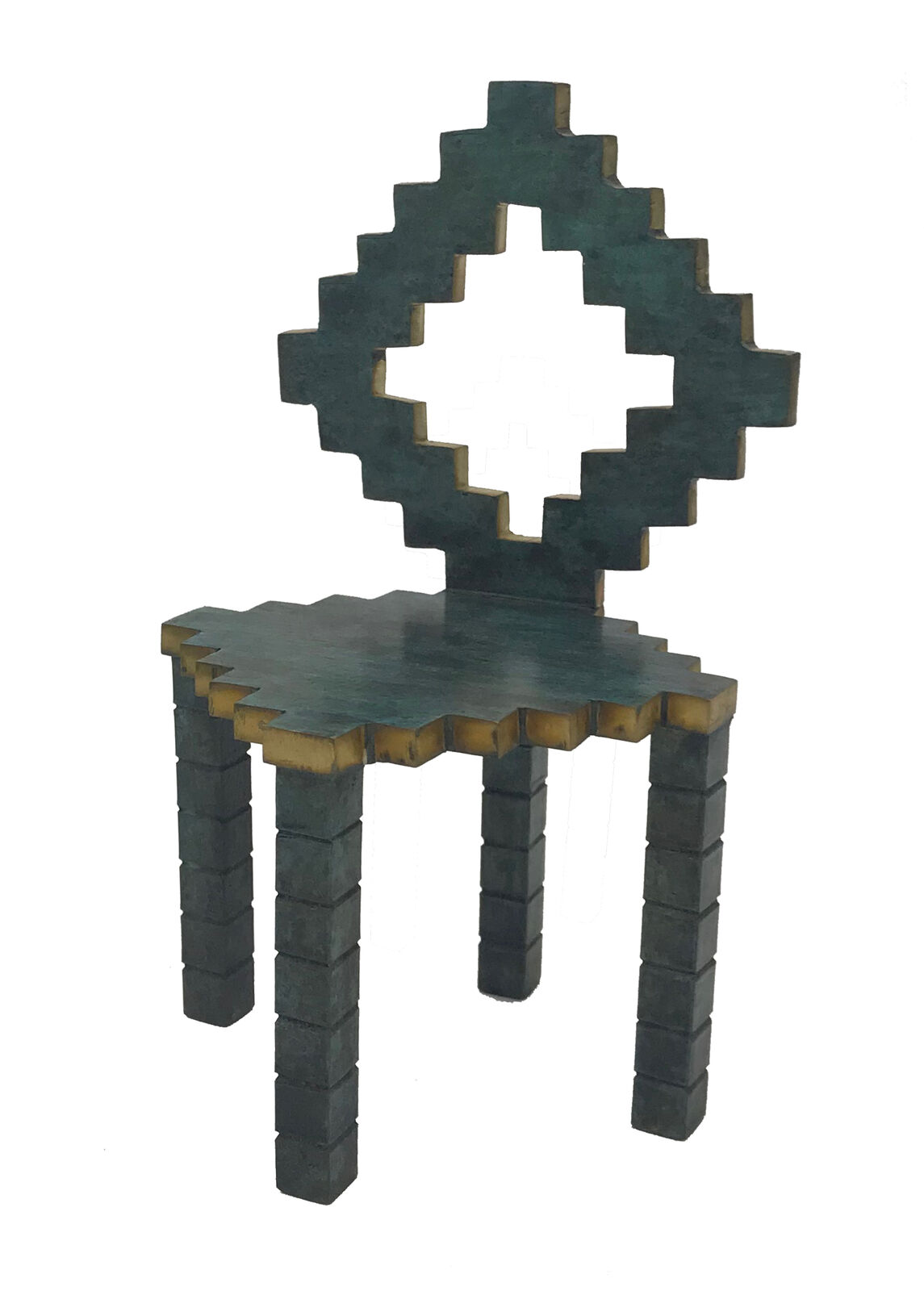SILLA POLICROMADA by Pedro Friedeberg, 2018