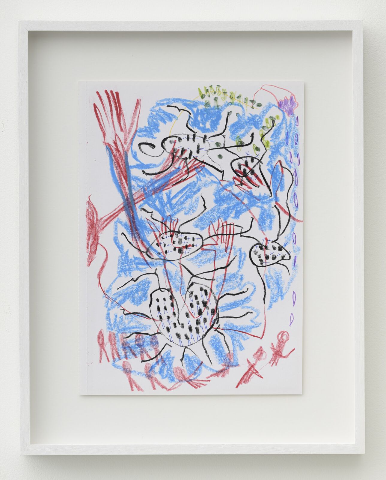 De-Fossilization Of The Look, Dialogue With Madonna Del Parto by Pélagie Gbaguidi, 2018