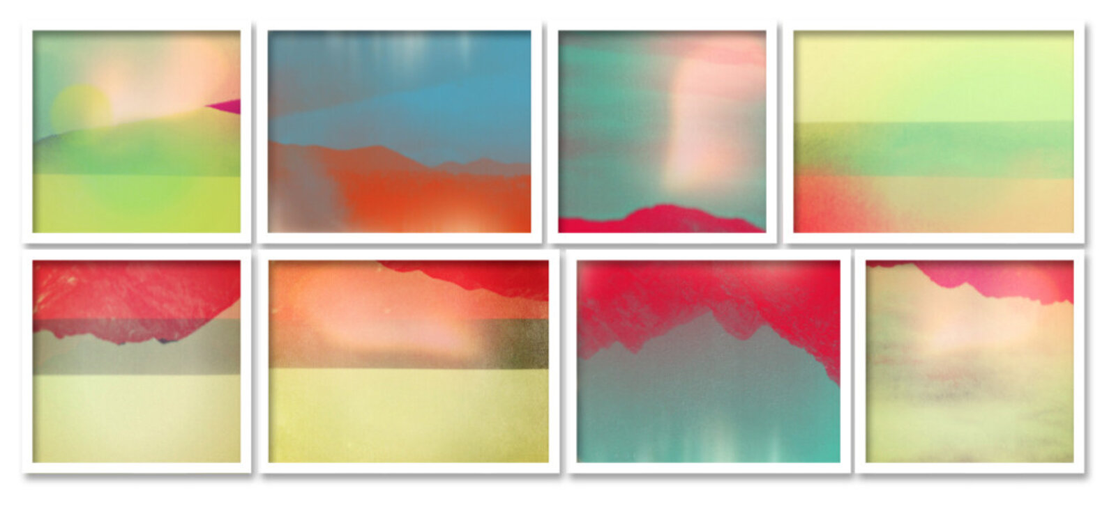 Mountains Moving of Aperture's Masters of Photography, Group #10 by Penelope Umbrico, 2014