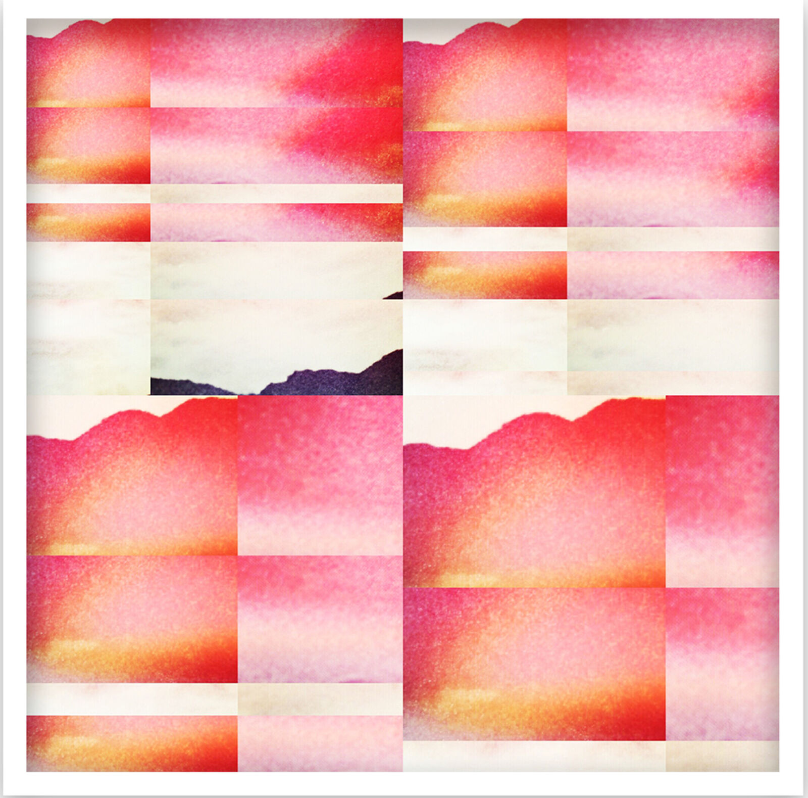 Artwork by Penelope Umbrico, One Weston with Quad Filter and Lightleak,, Made of Chromogenic prints / Edition of 3 + 2 AP 