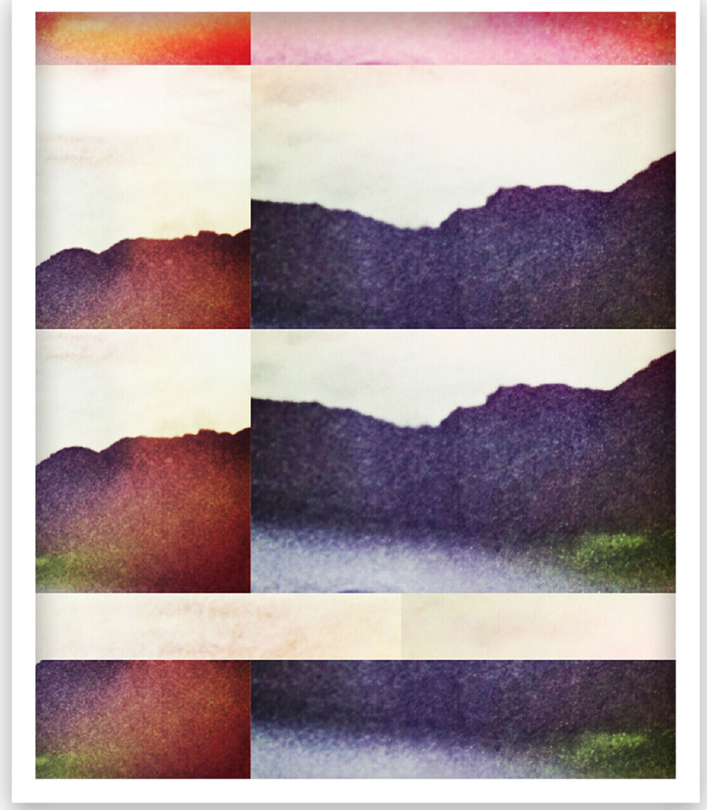 Artwork by Penelope Umbrico, One Weston with Quad Filter and Lightleak,, Made of Chromogenic prints / Edition of 3 + 2 AP 