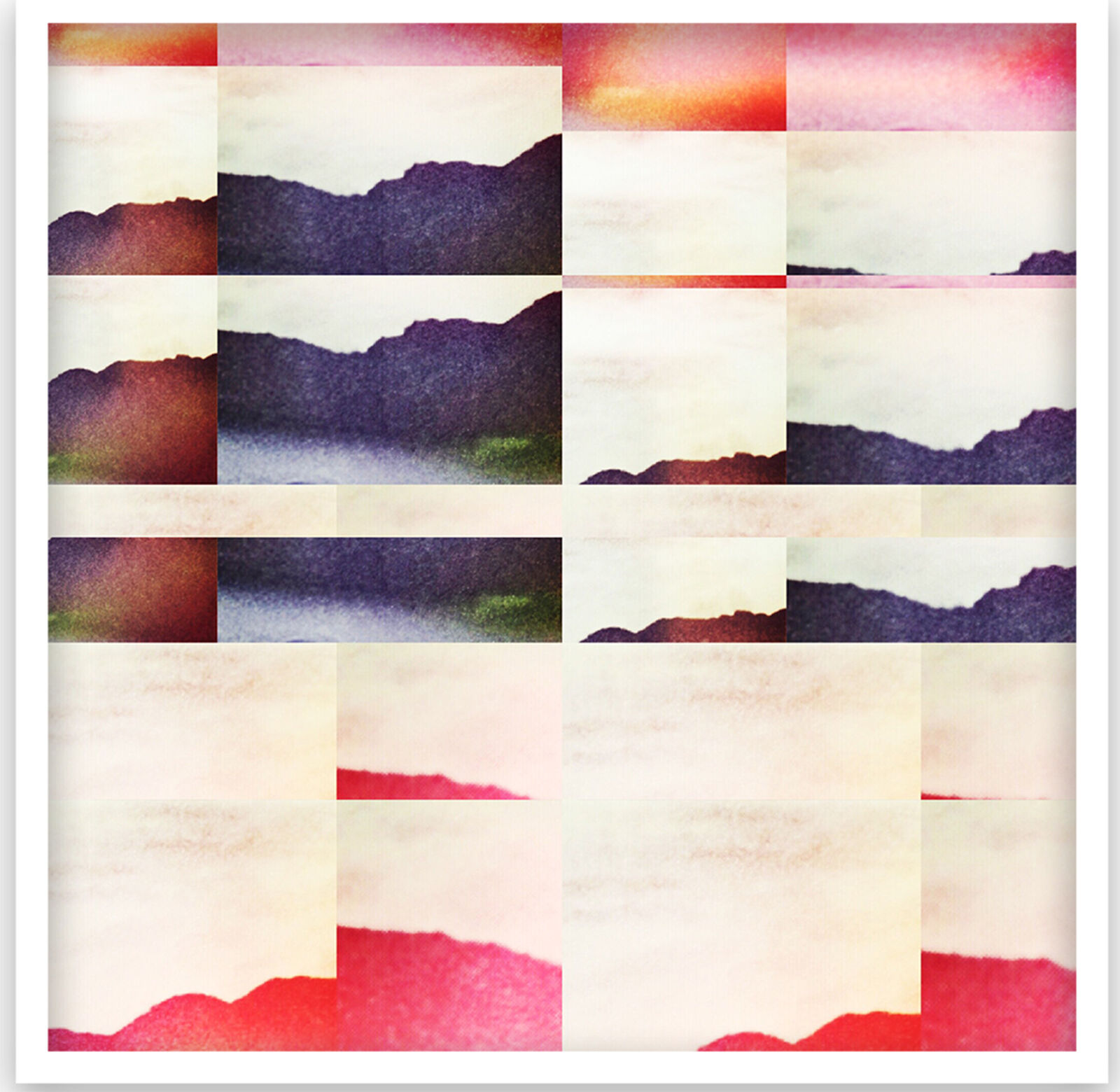 Artwork by Penelope Umbrico, One Weston with Quad Filter and Lightleak,, Made of Chromogenic prints / Edition of 3 + 2 AP 