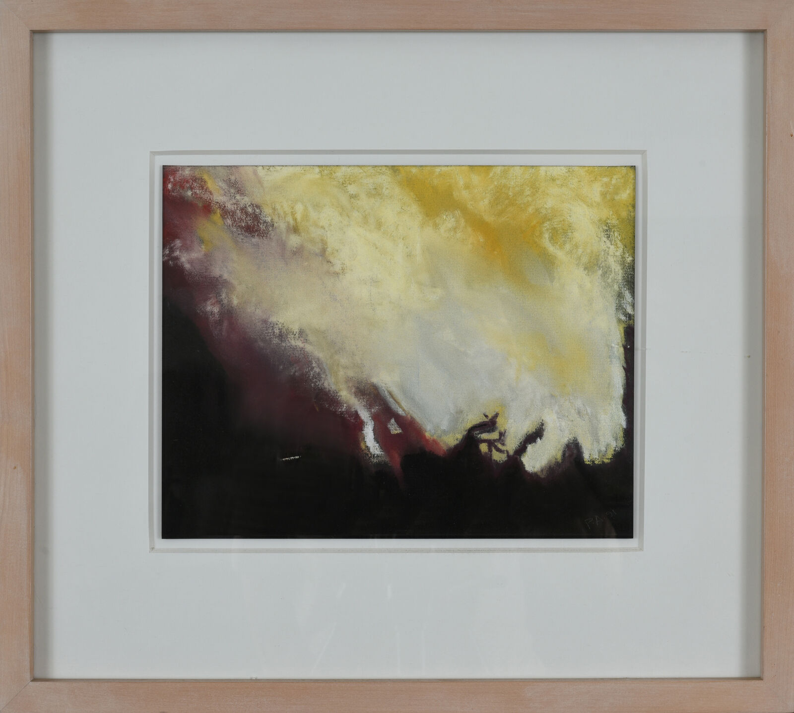 Artwork by Peter Alexander, Universal III, Made of Oil on pastel on paper 