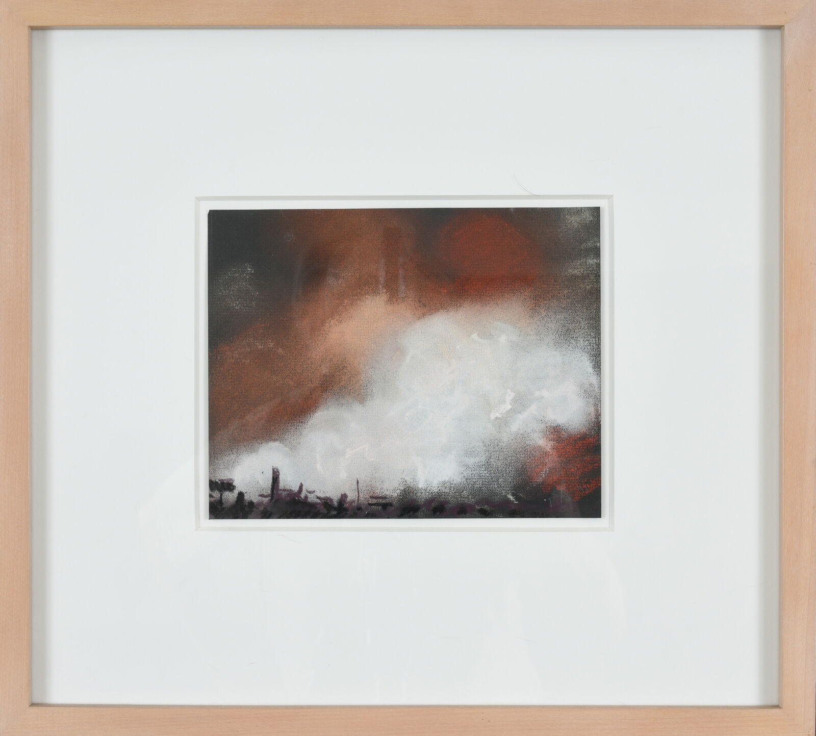 Artwork by Peter Alexander, Universal X, Made of Oil on pastel on paper 