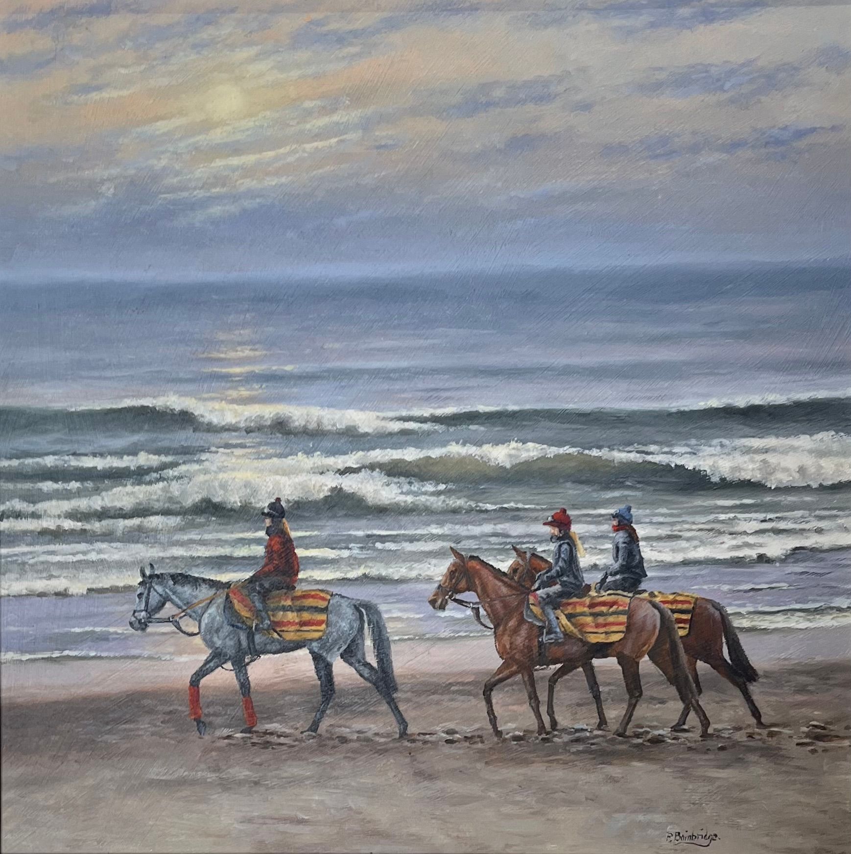 Workout on the Beach by Peter Bainbridge, 2025