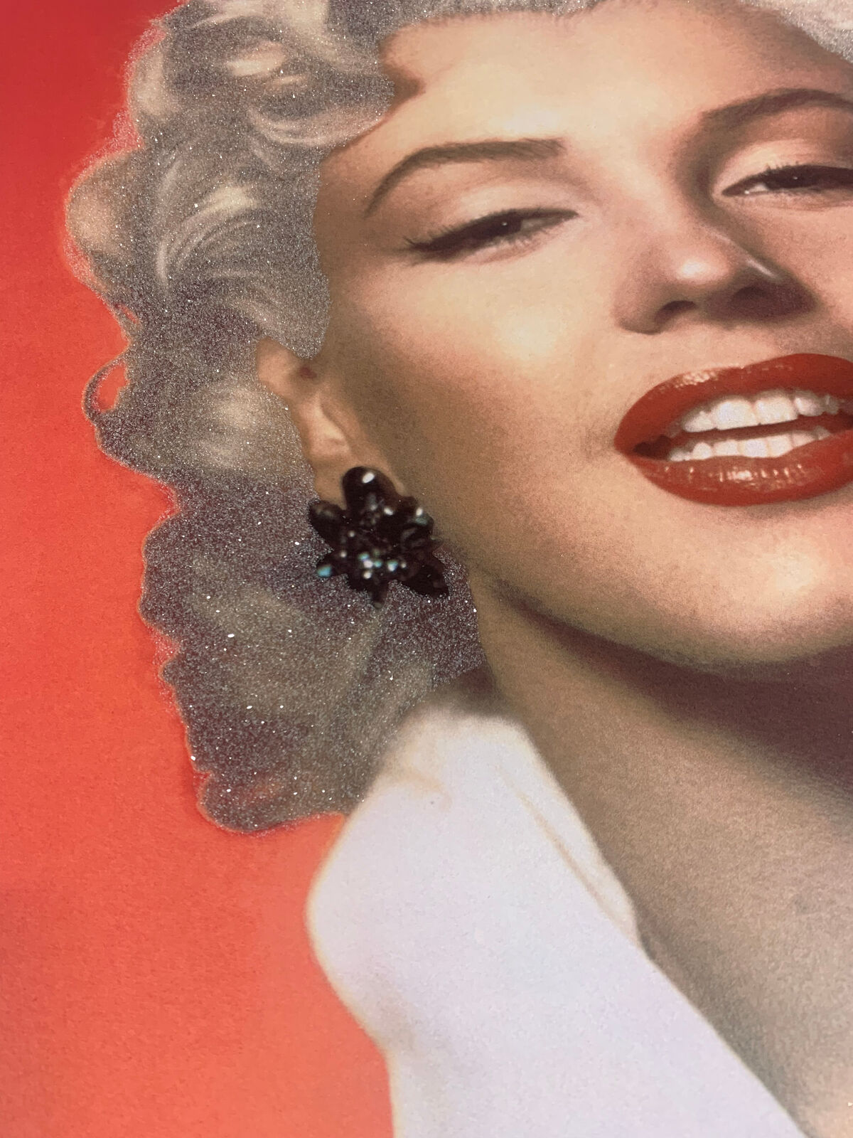 Artwork by Peter Blake, Marilyn, Made of Silkscreen with Diamond Dust 