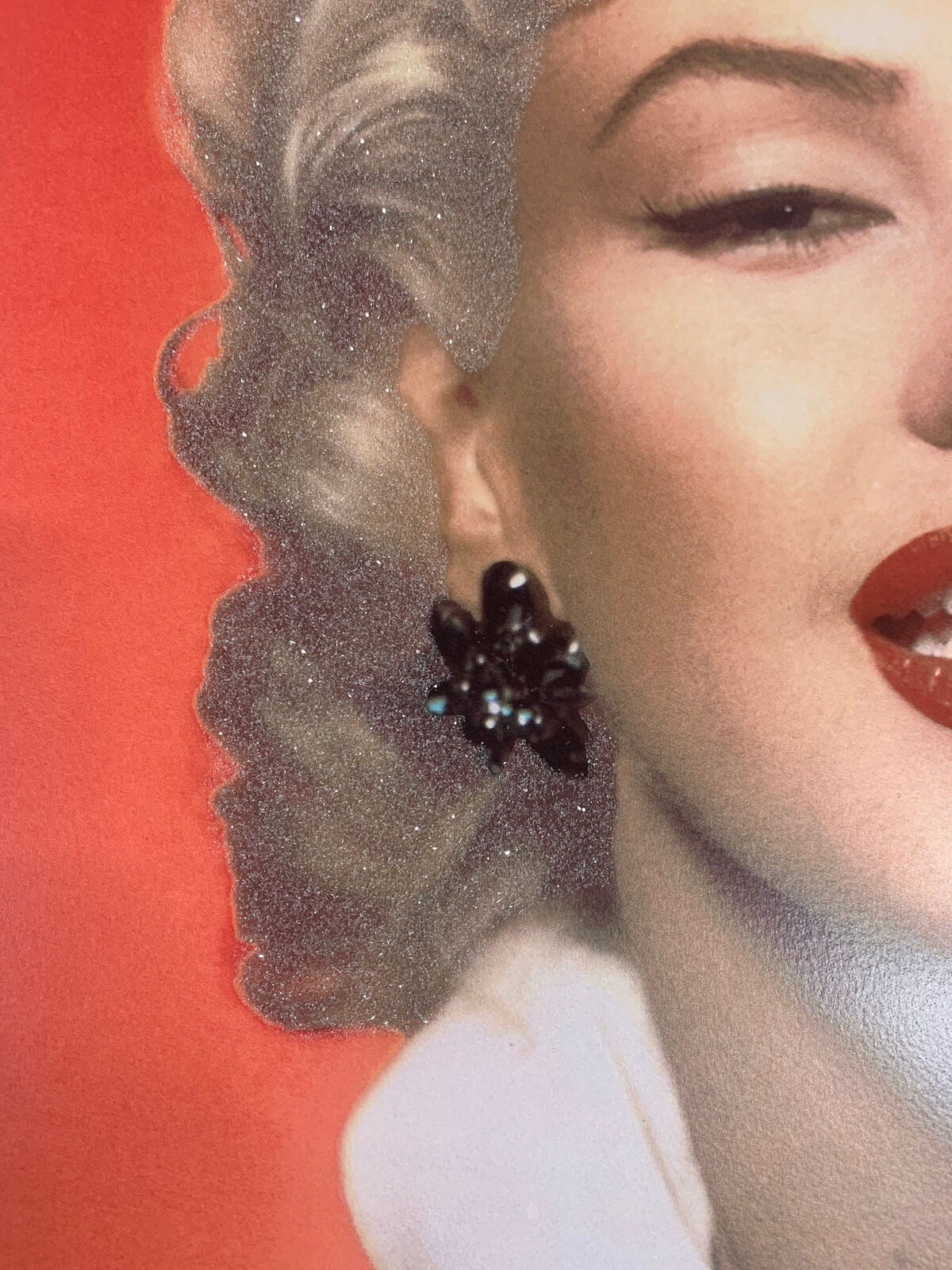 Artwork by Peter Blake, Marilyn, Made of Silkscreen with Diamond Dust 