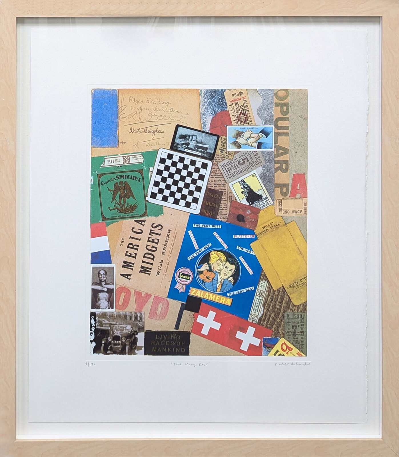 THE VERY BEST by Peter Blake, 2005