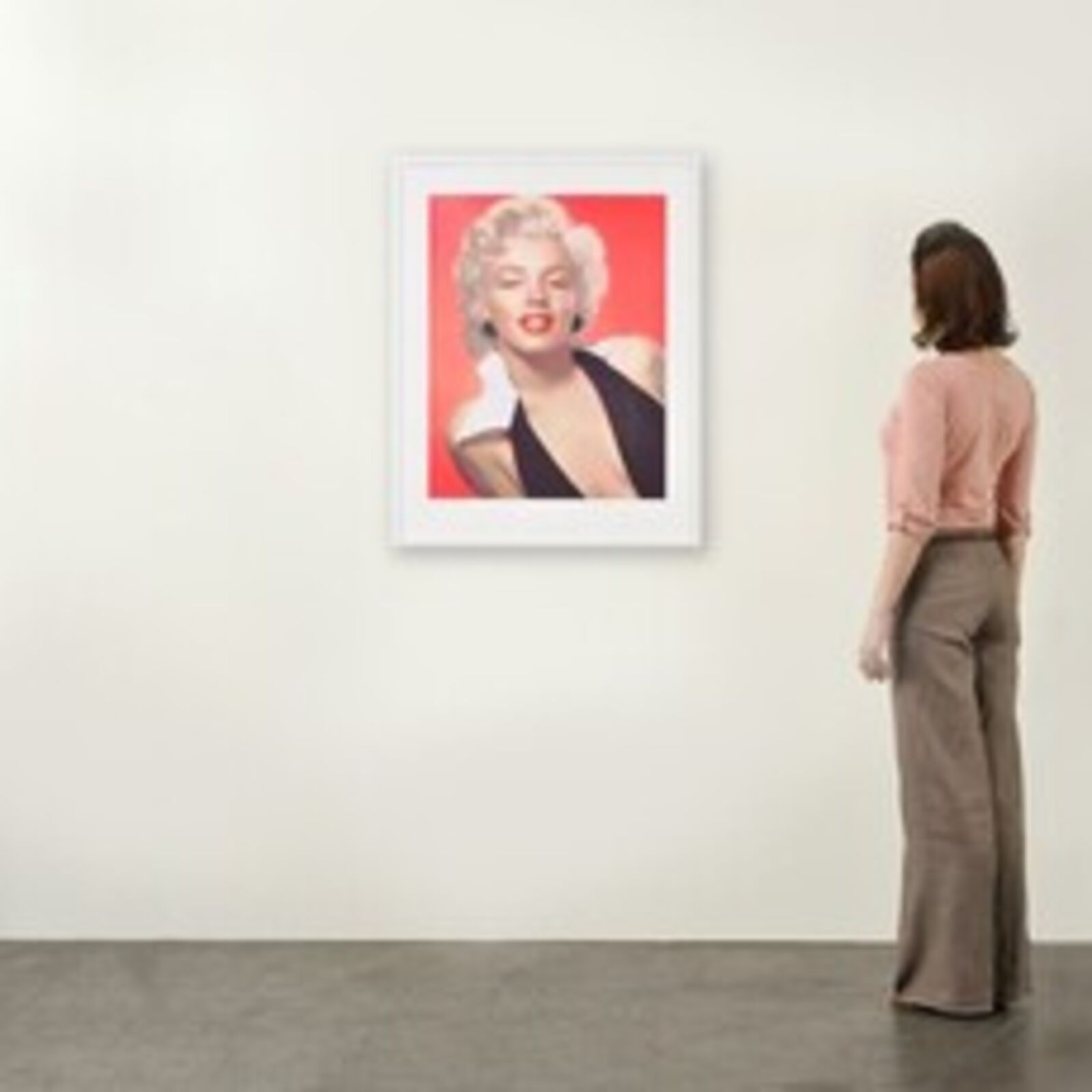 Artwork by Peter Blake, Marilyn, Made of Silkscreen with Diamond Dust 