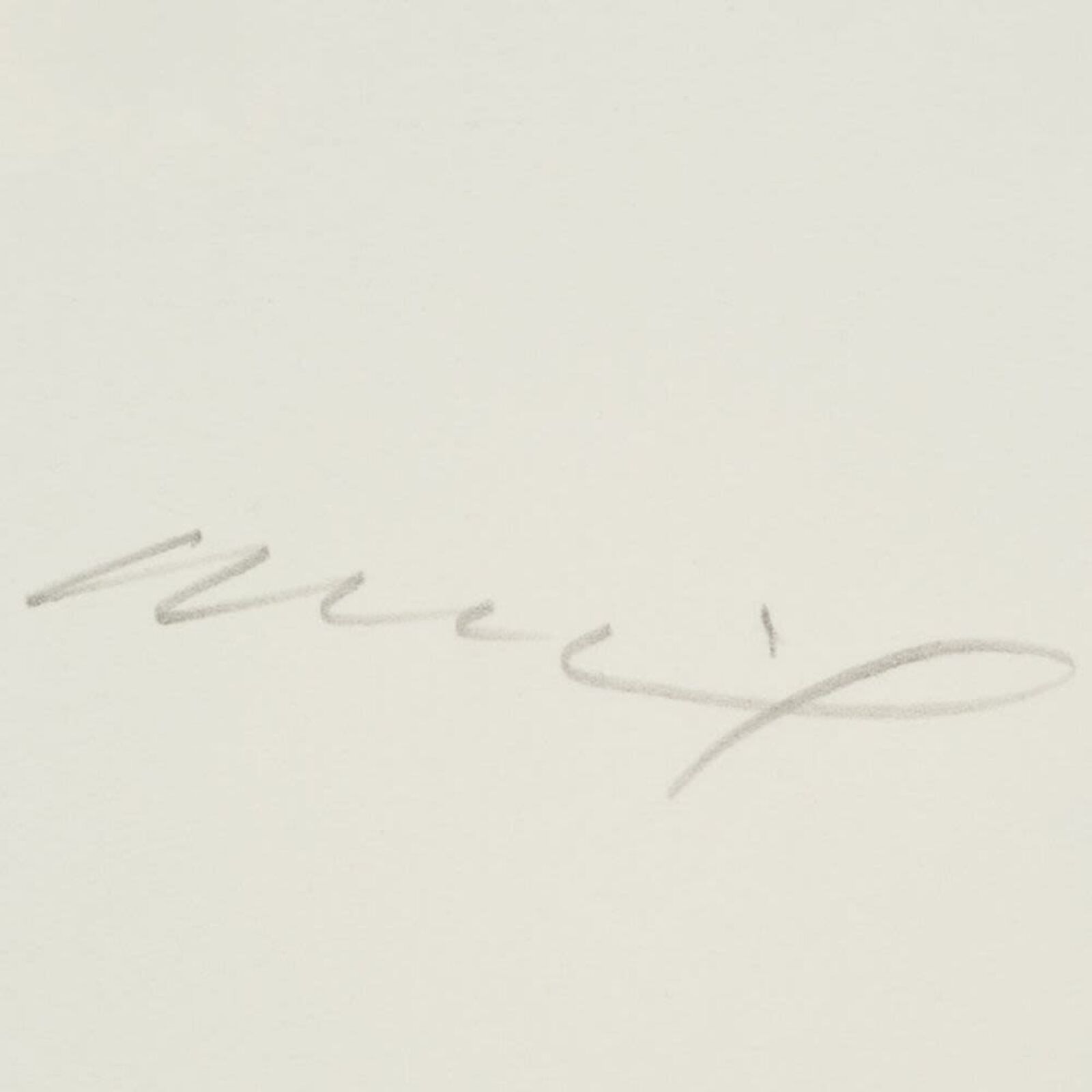 A woman standing in front of a painting on a wall.