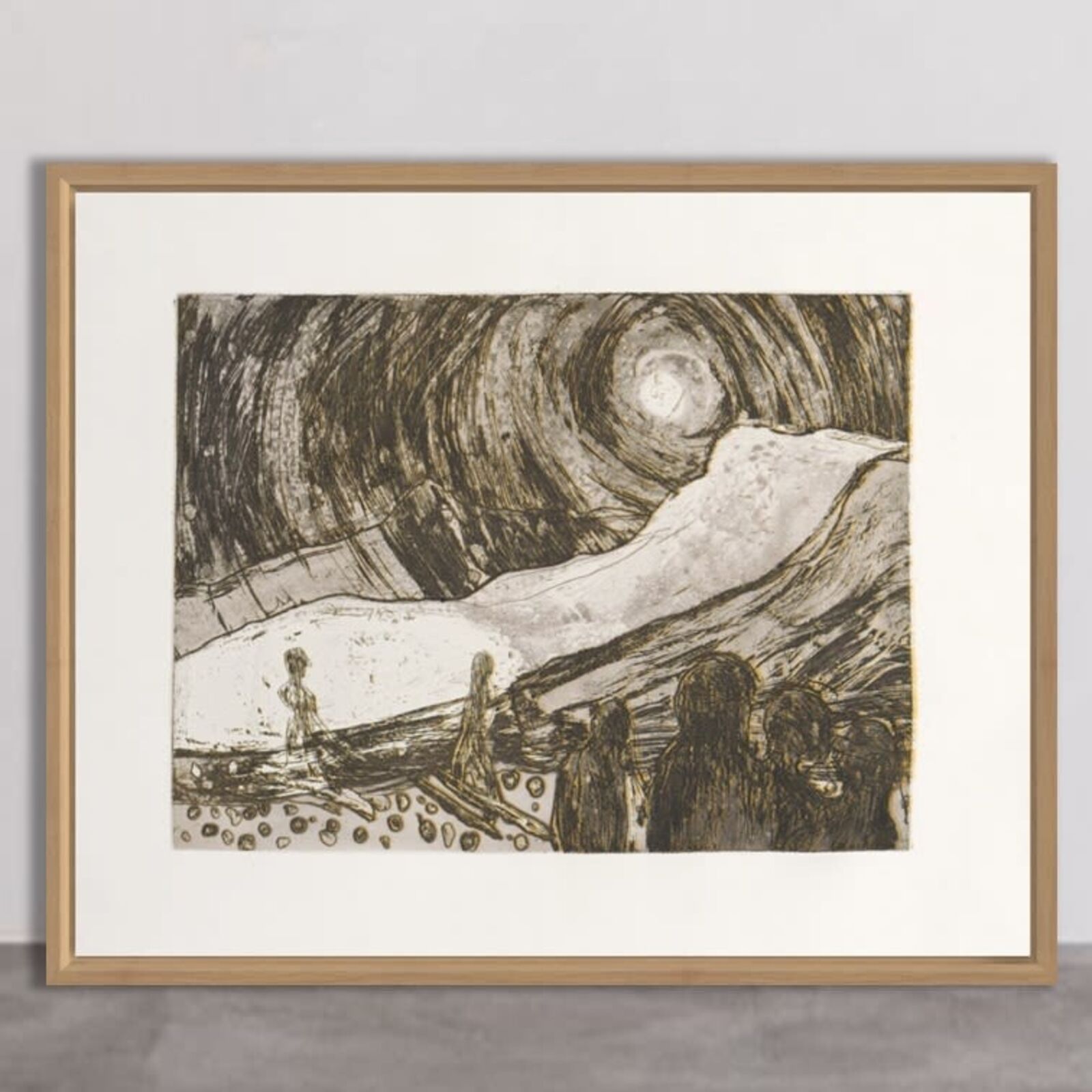 Gornergrat Sahara Dust by Peter Doig, 2021