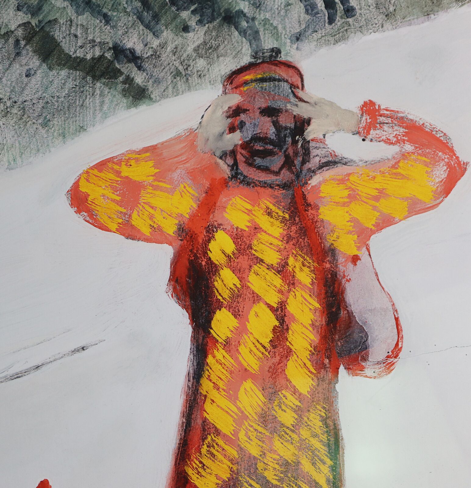 Artwork by Peter Doig, D1-3 Lost, Made of Giclée Print on Cotton Smooth Rag 