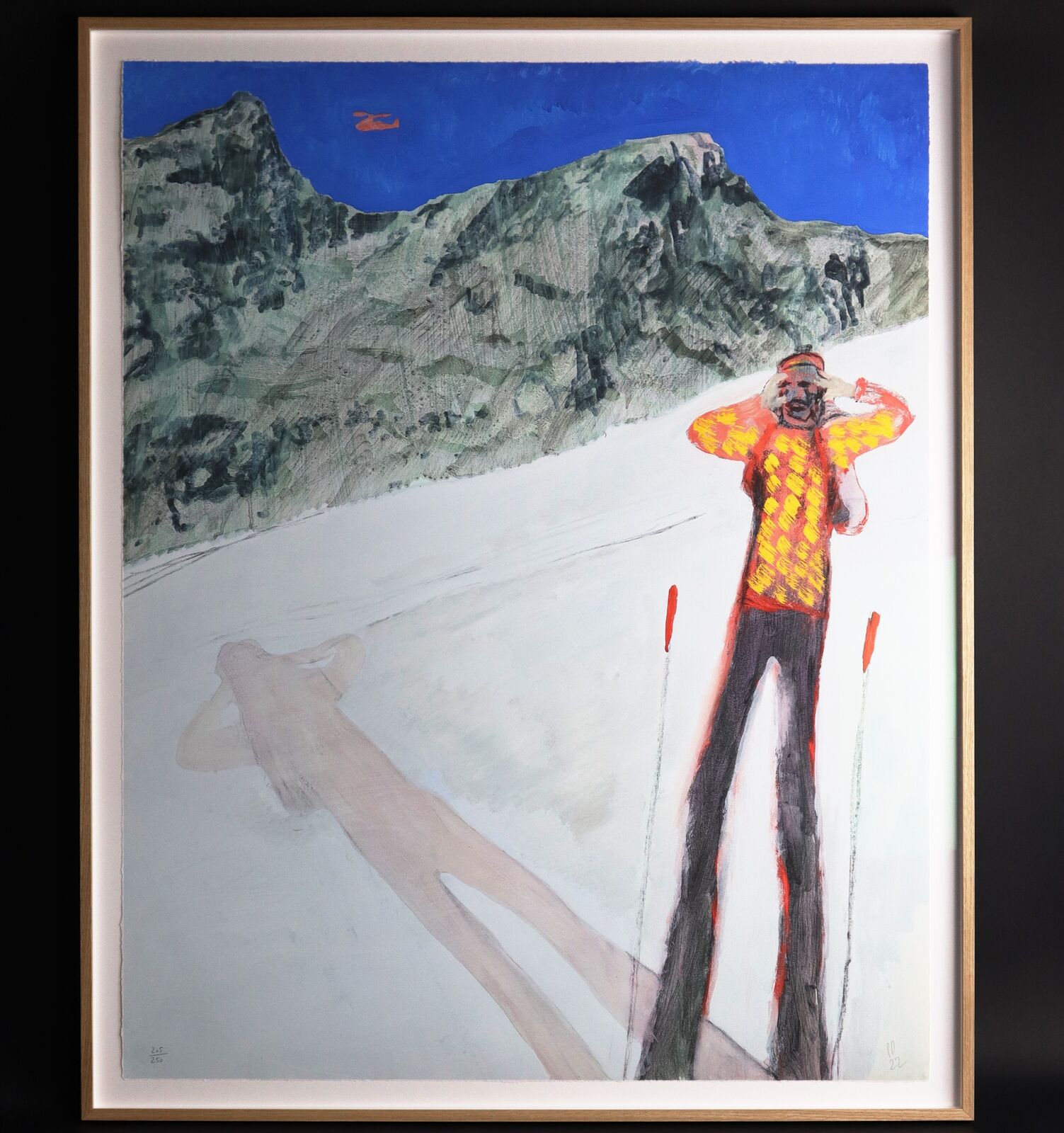 Artwork by Peter Doig, D1-3 Lost, Made of Giclée Print on Cotton Smooth Rag 