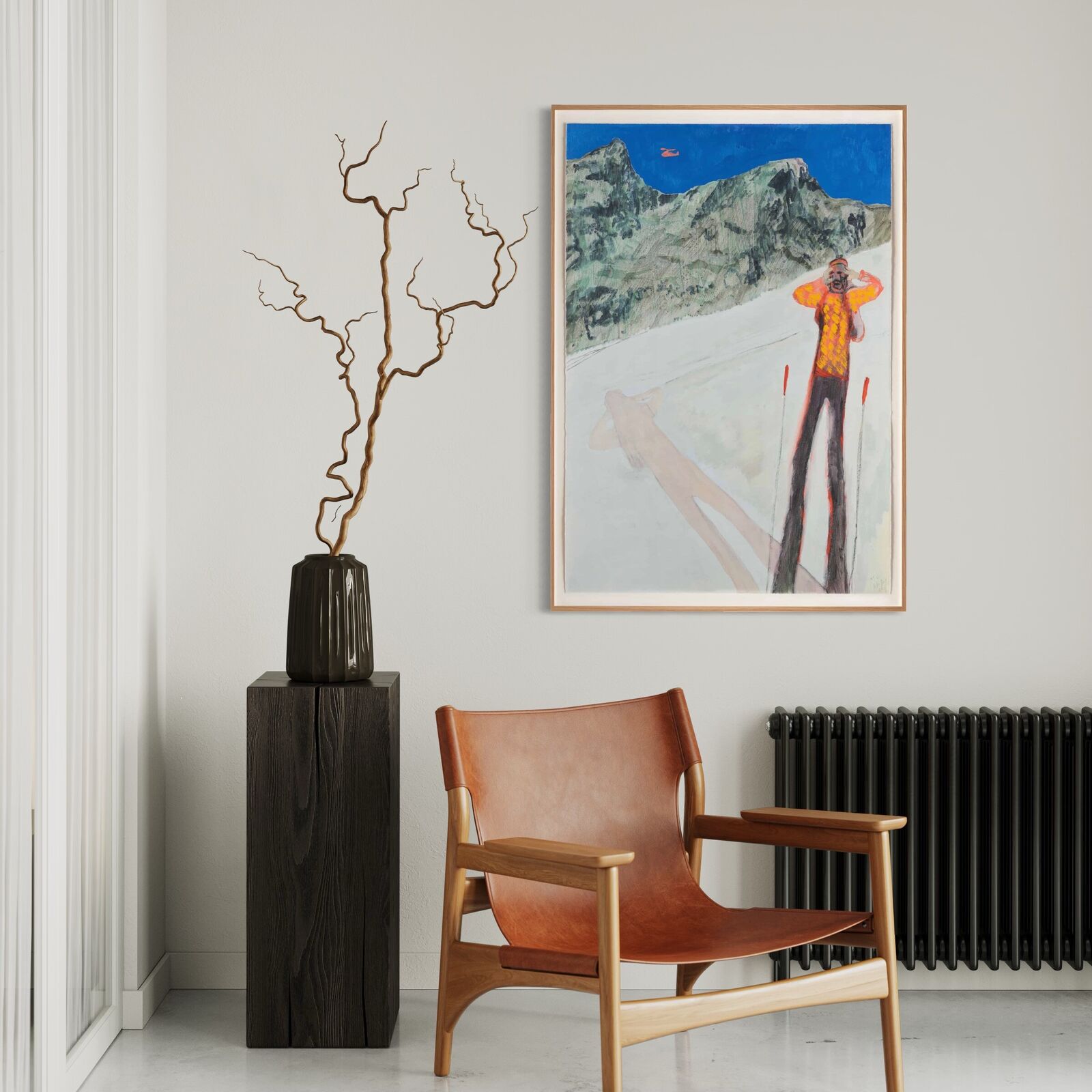 Artwork by Peter Doig, D1-3 Lost, Made of Giclée Print on Cotton Smooth Rag 