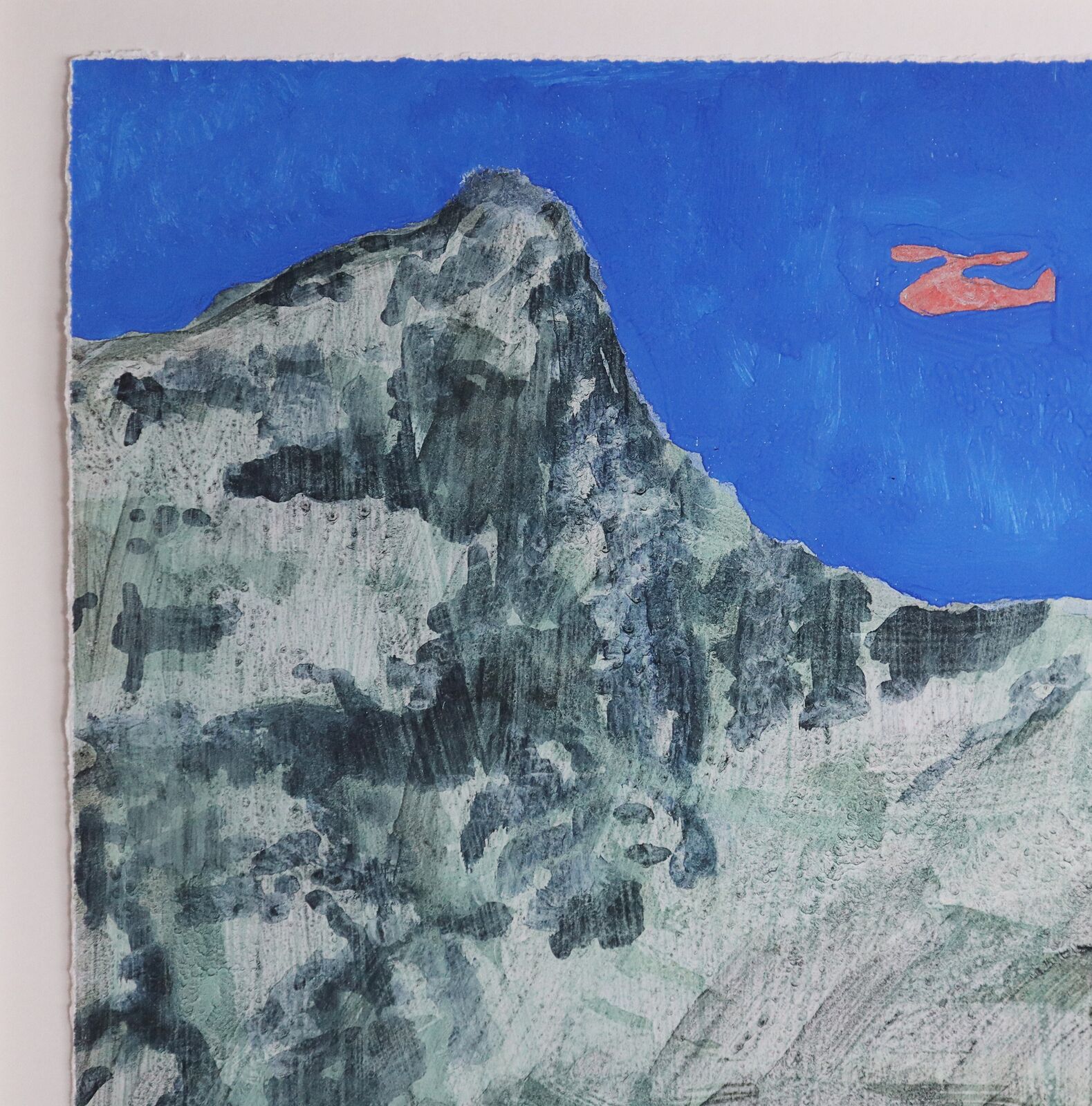 Artwork by Peter Doig, D1-3 Lost, Made of Giclée Print on Cotton Smooth Rag 