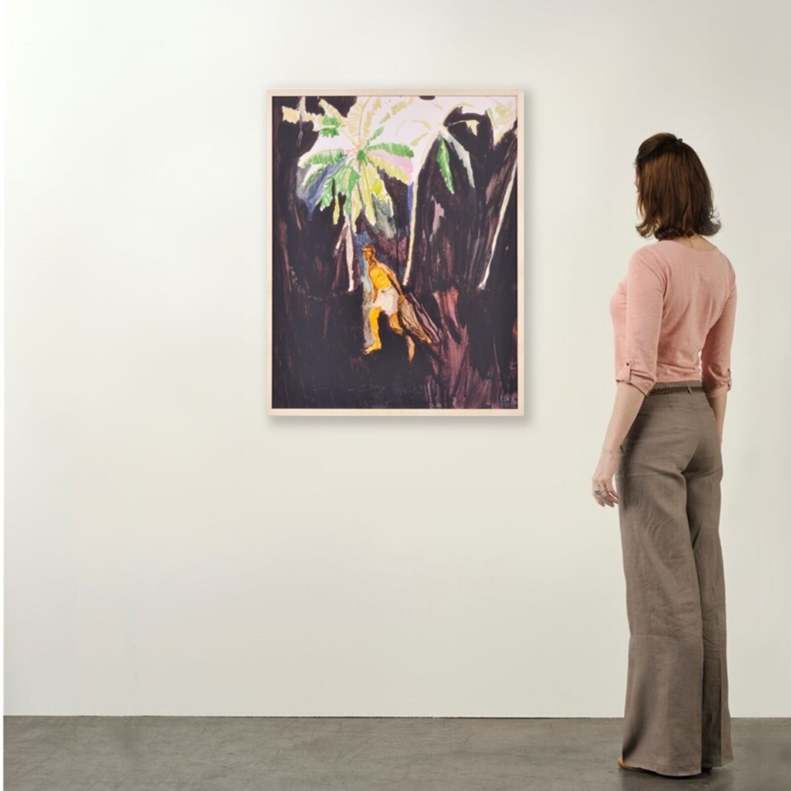Artwork by Peter Doig, Fisherman, Made of Pigment Print 