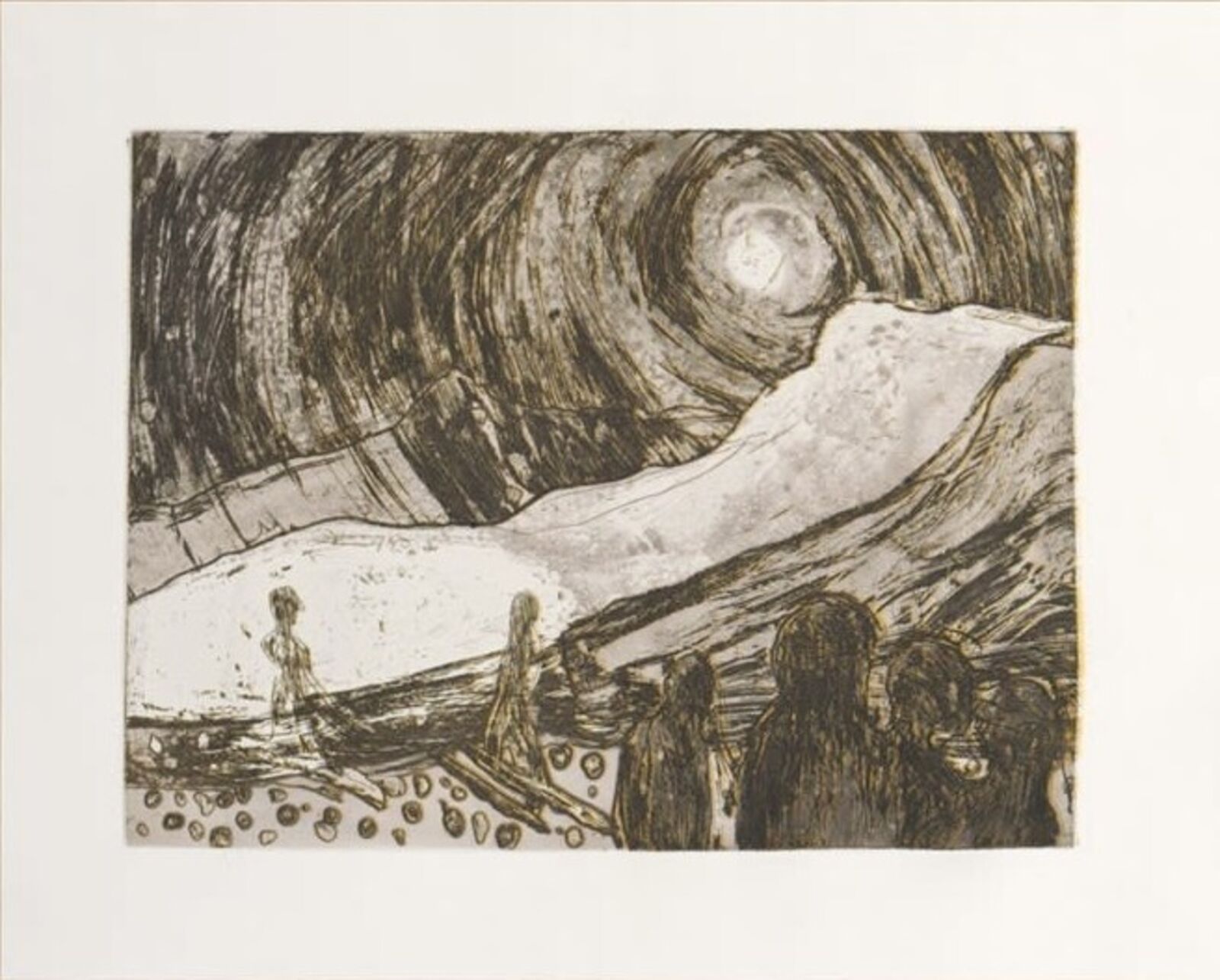 Gornergrat Sahara Dust by Peter Doig, 2021