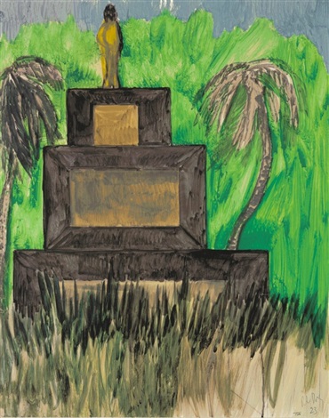 Maracas 2000 by Peter Doig, 2023