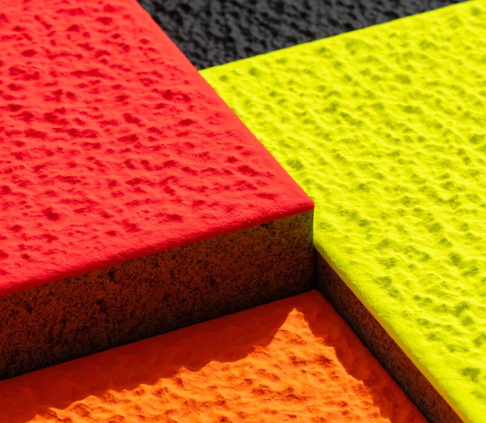 Artwork by Peter Halley, Color, Nine Times, Made of Acrylic, fluorescent acrylic on HI-RND technology print on aluminium 