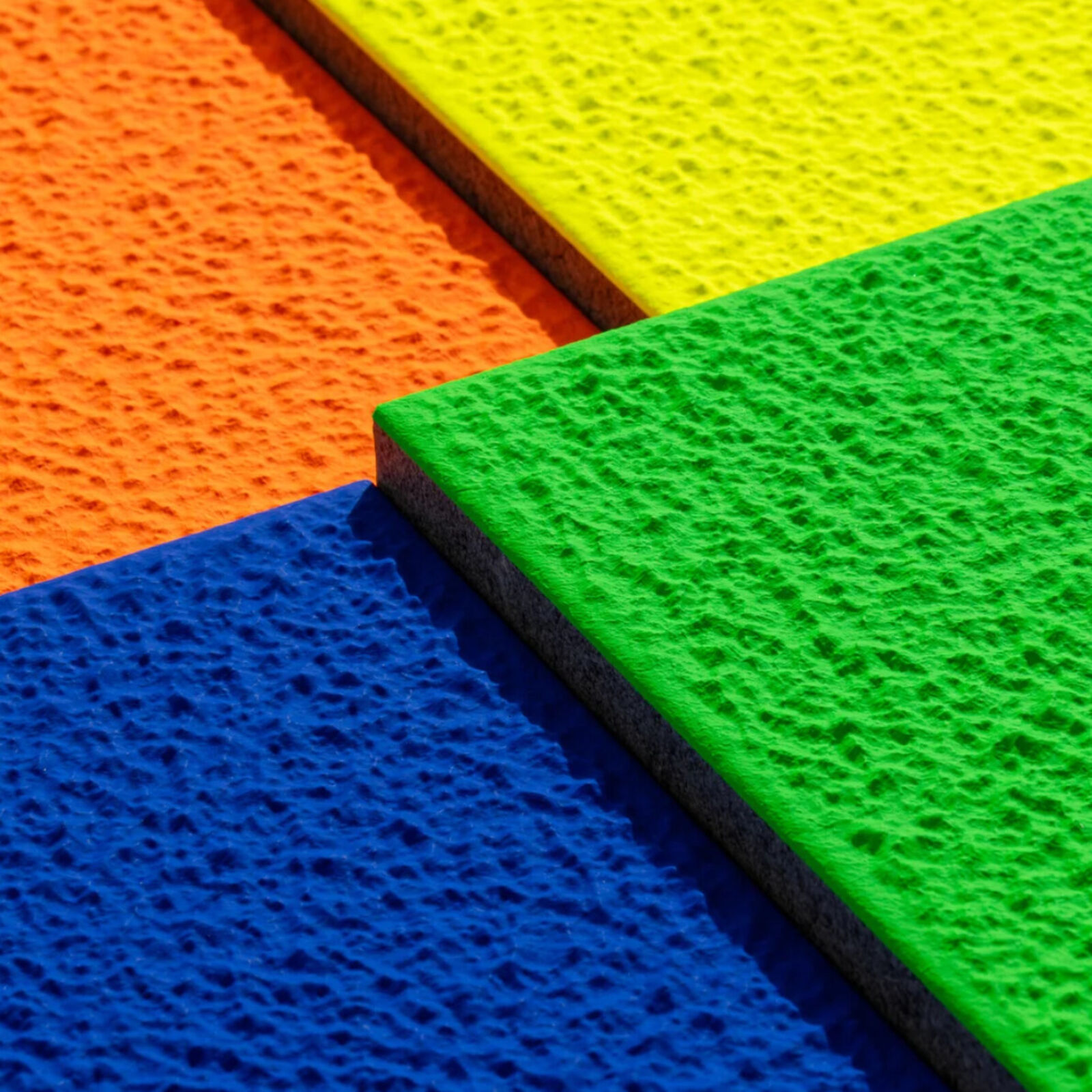 Artwork by Peter Halley, Color, Nine Times, Made of Acrylic, fluorescent acrylic on HI-RND technology print on aluminium 