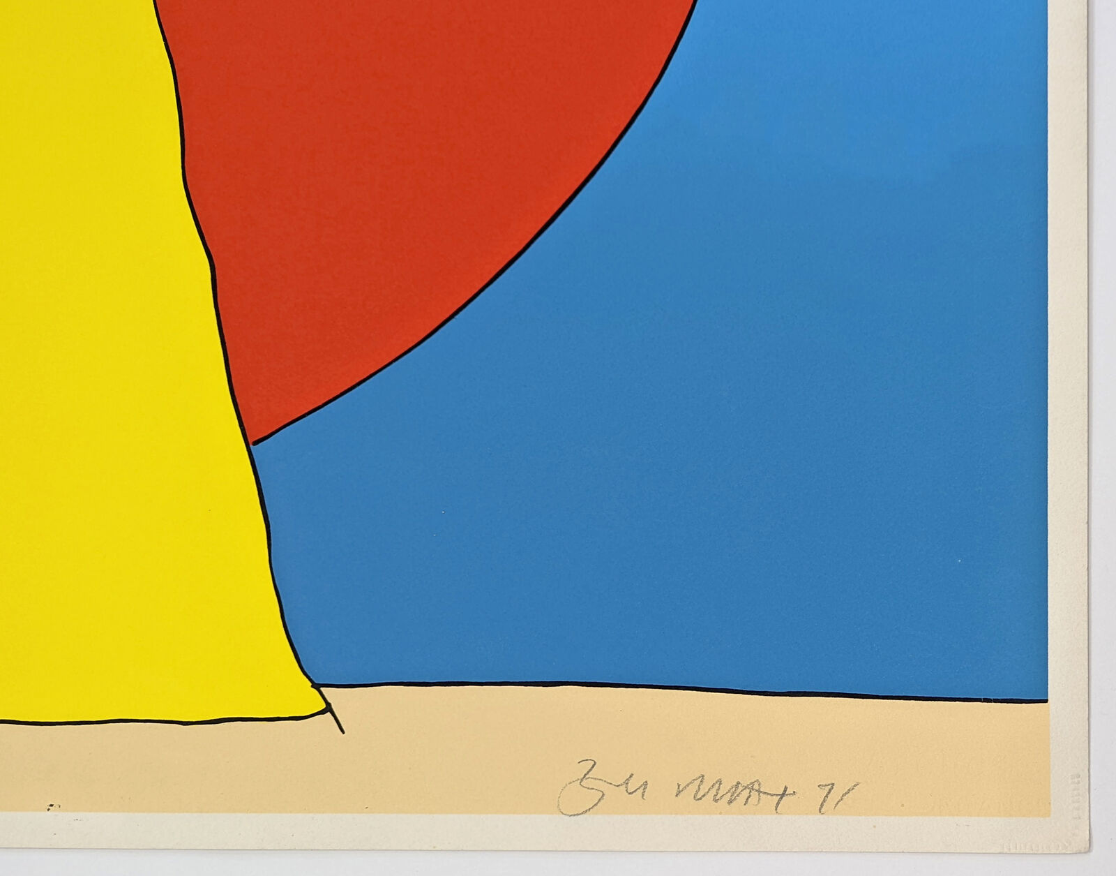 Artwork by Peter Max, CLOSER TO GOD, Made of Screenprint On Arches Paper 
