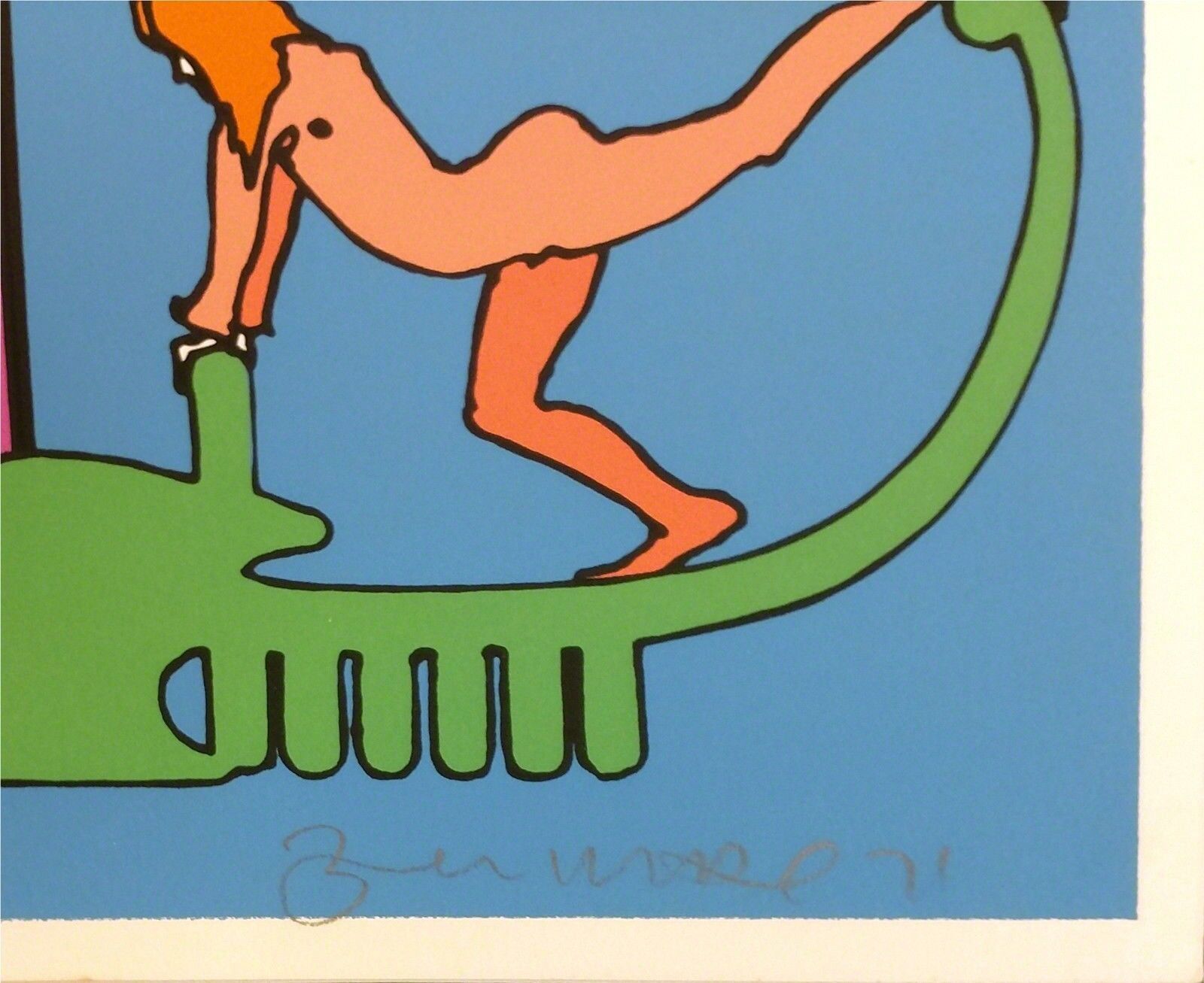 Artwork by Peter Max, COLLOSSUS II, Made of Serigraph On Paper 