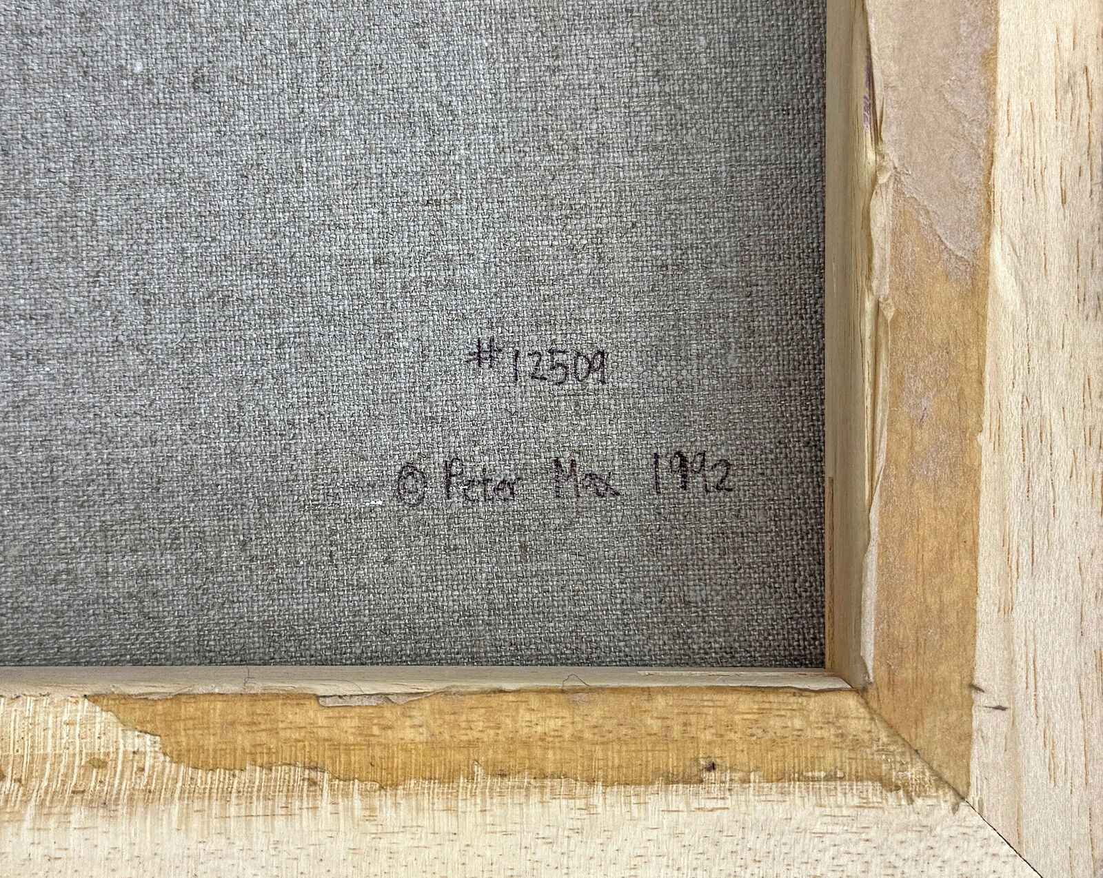 A painting of a red heart in a gold frame.