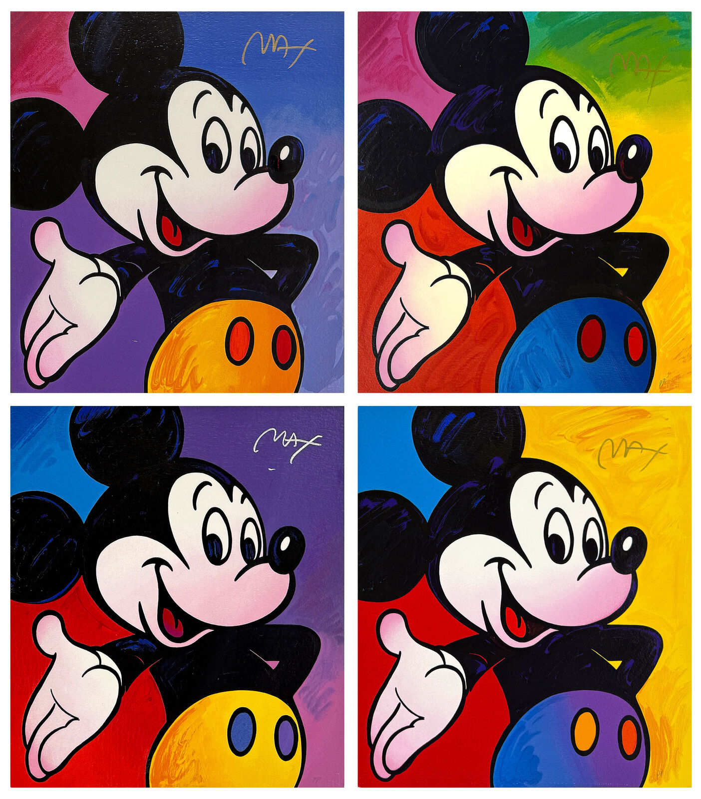 mickey mouse by andy warhol